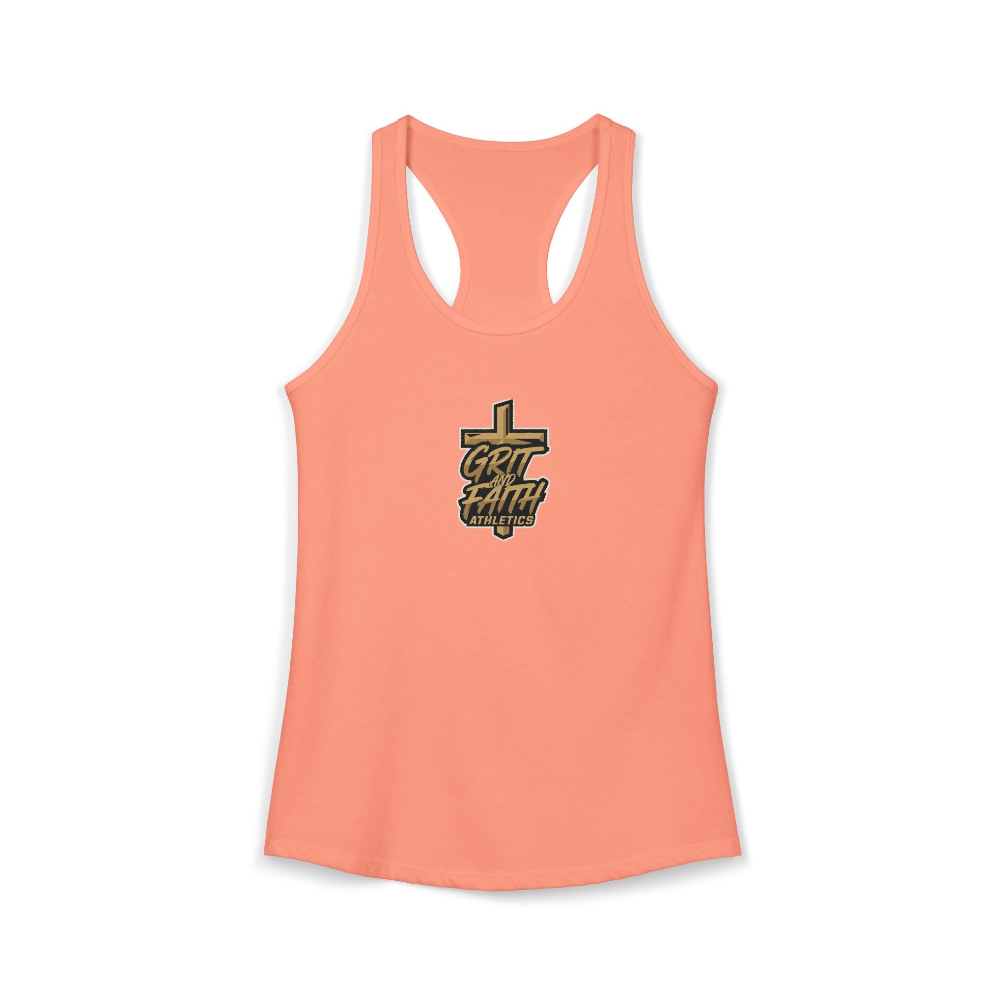 Grit and Faith - Women's Logo Racerback Tank