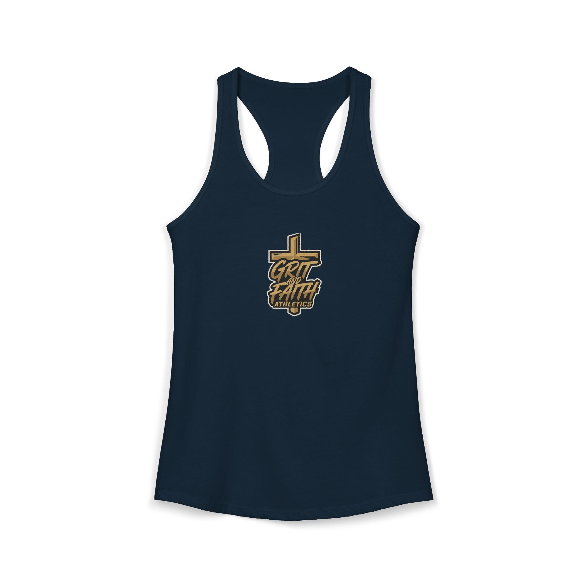 Grit and Faith - Women's Logo Racerback Tank