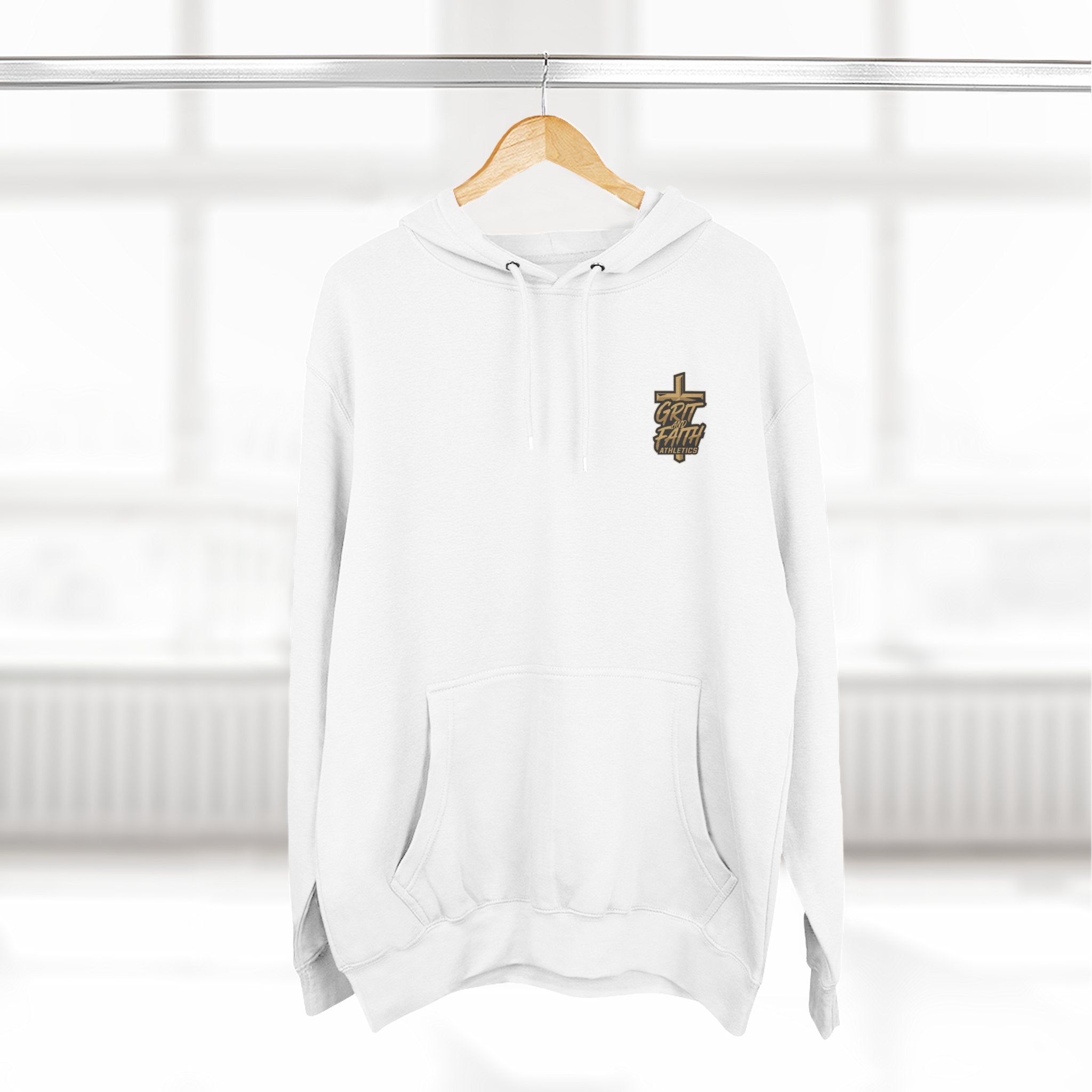 Grit and Faith Sweatshirt - Pray Train Repeat Hoodie