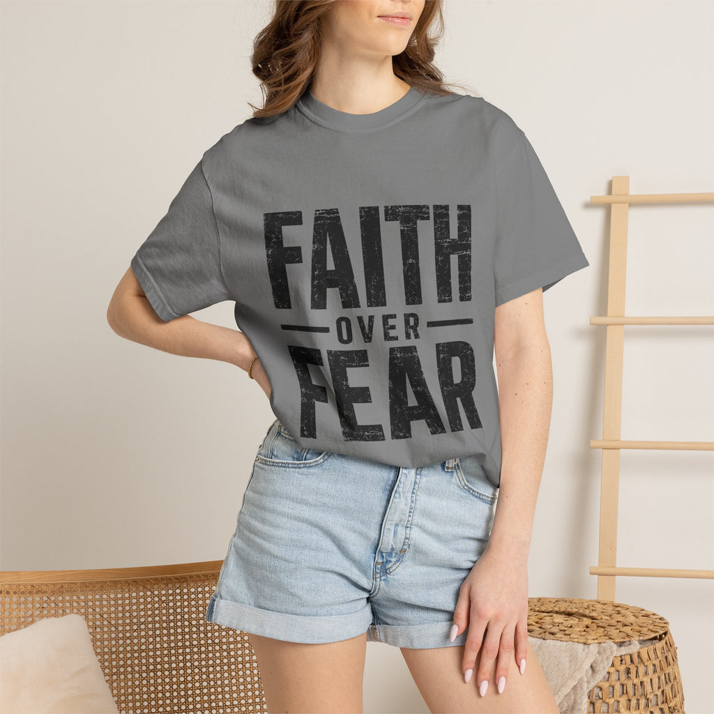 Grit and Faith T-Shirt — Faith Over Fear Tee