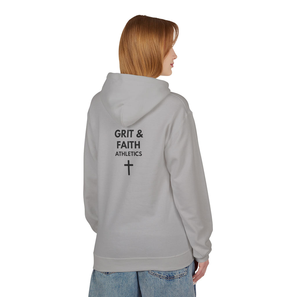 Grit and Faith Athletics Hoodie — Spartan Cross Pullover