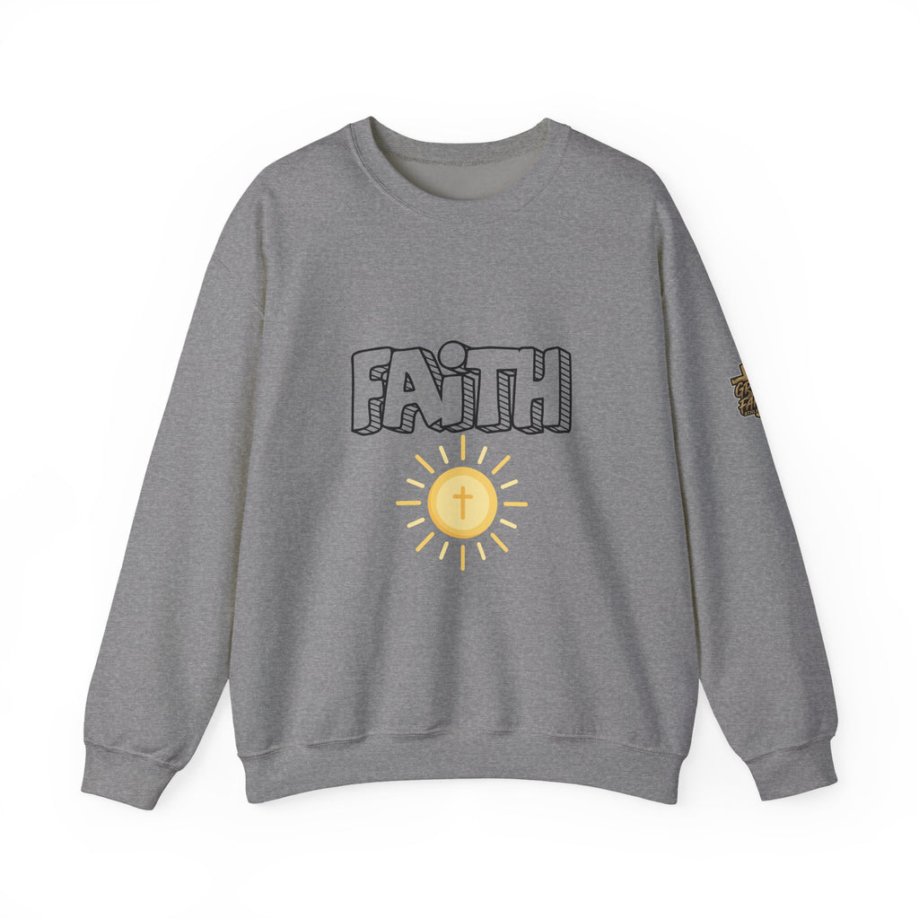FAITH Bubble Sweatshirt | Christian faith pullover
