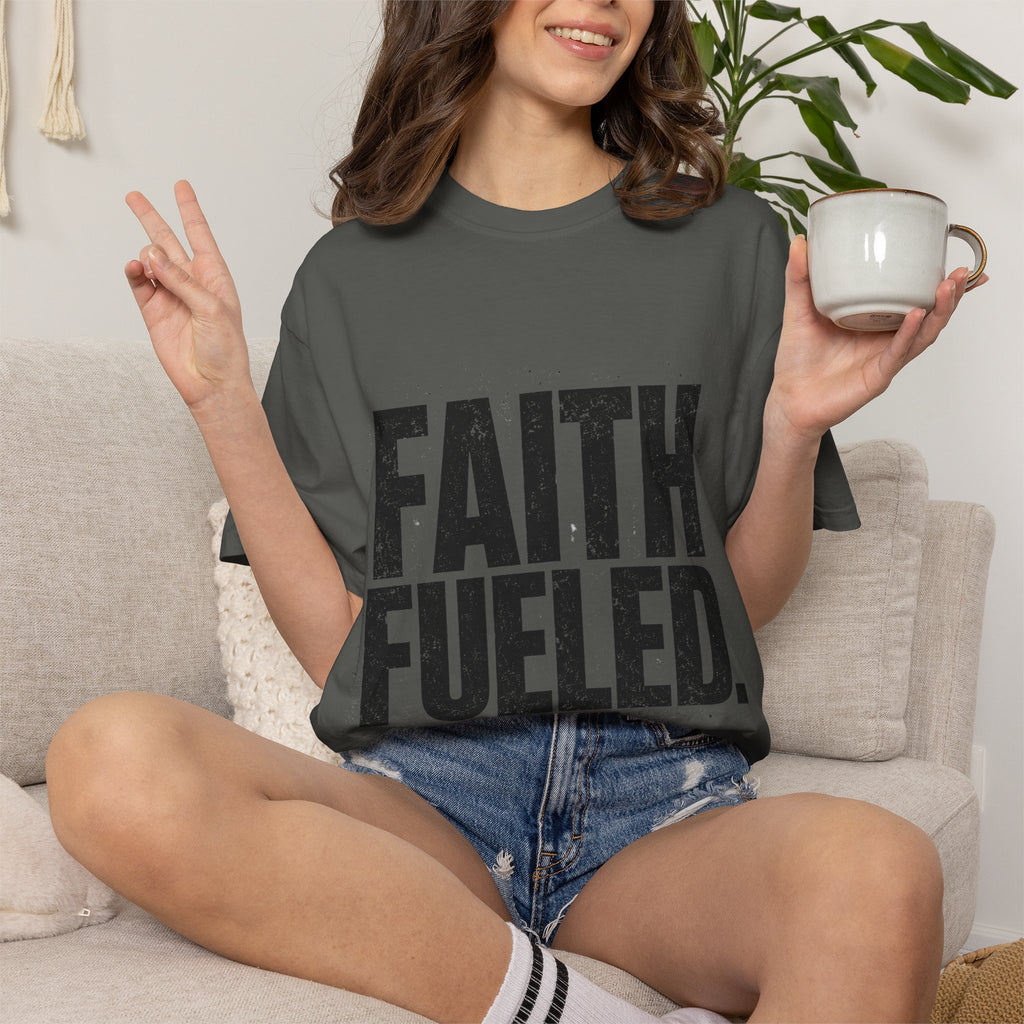 Grit and Faith T-Shirt — Faith Fueled Tee