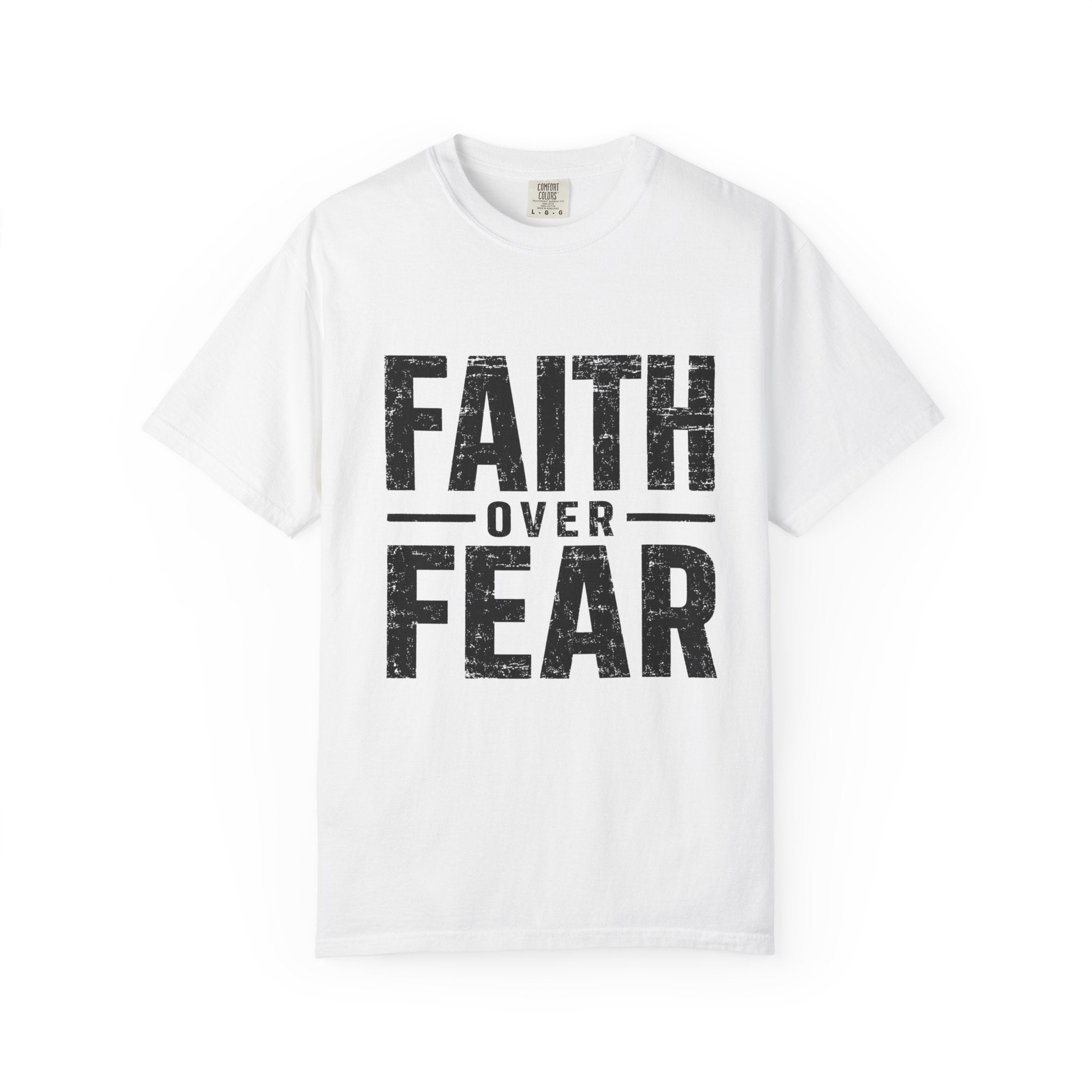Grit and Faith T-Shirt — Faith Over Fear Tee