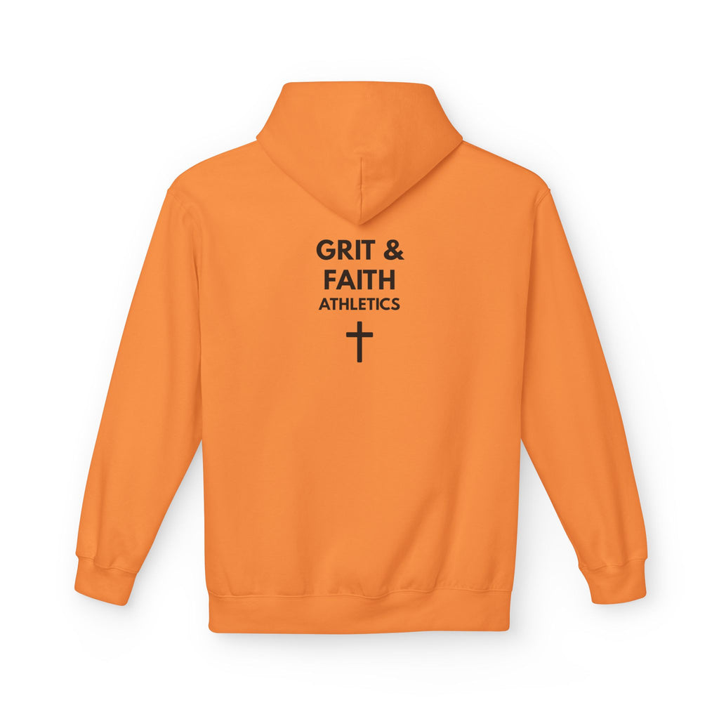 Grit and Faith Athletics Hoodie — Spartan Cross Pullover