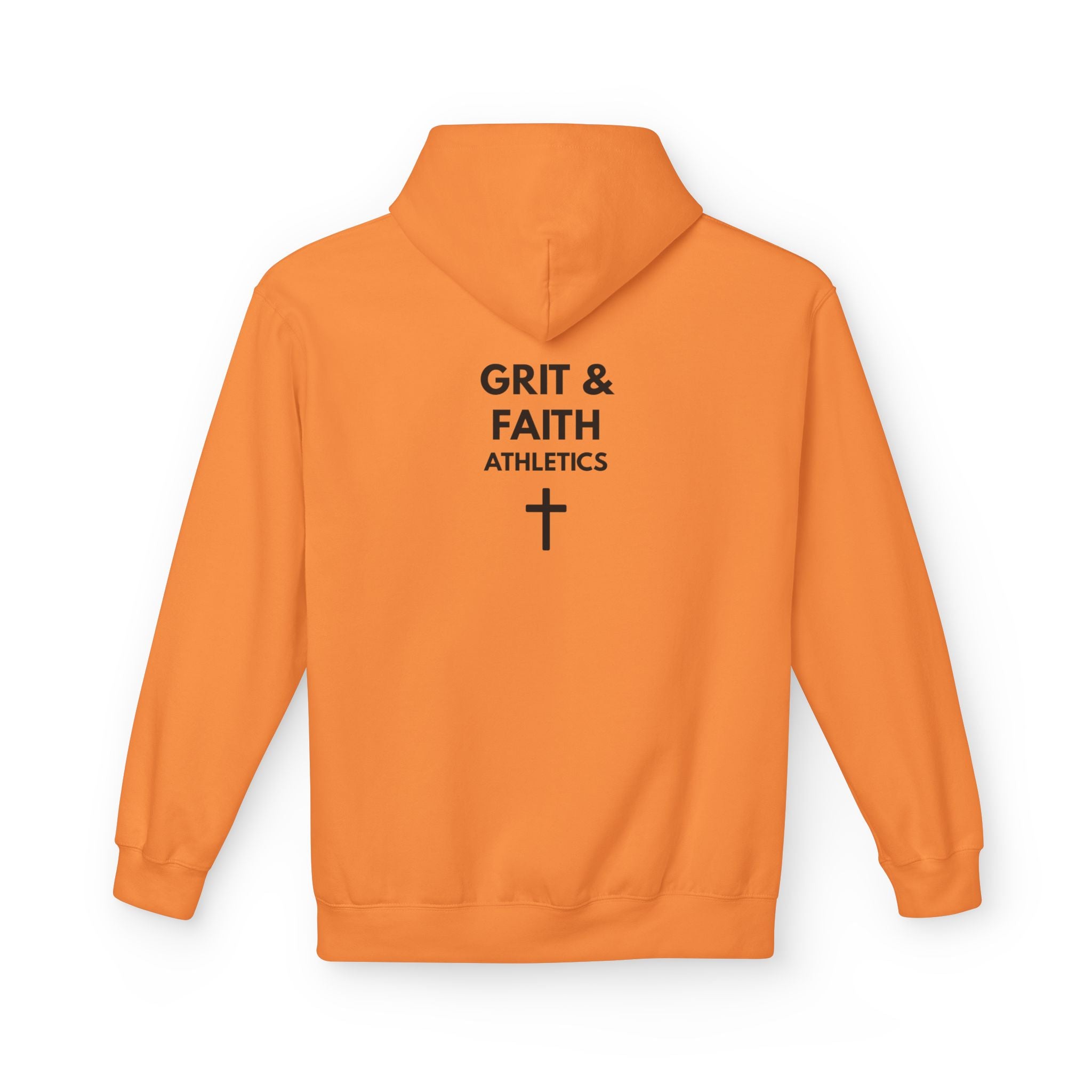 Grit and Faith Athletics Hoodie — Spartan Cross Pullover