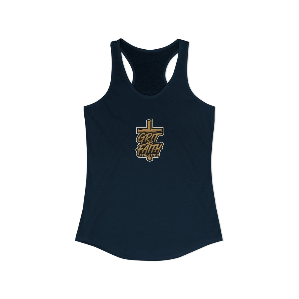Grit and Faith - Women's Logo Racerback Tank