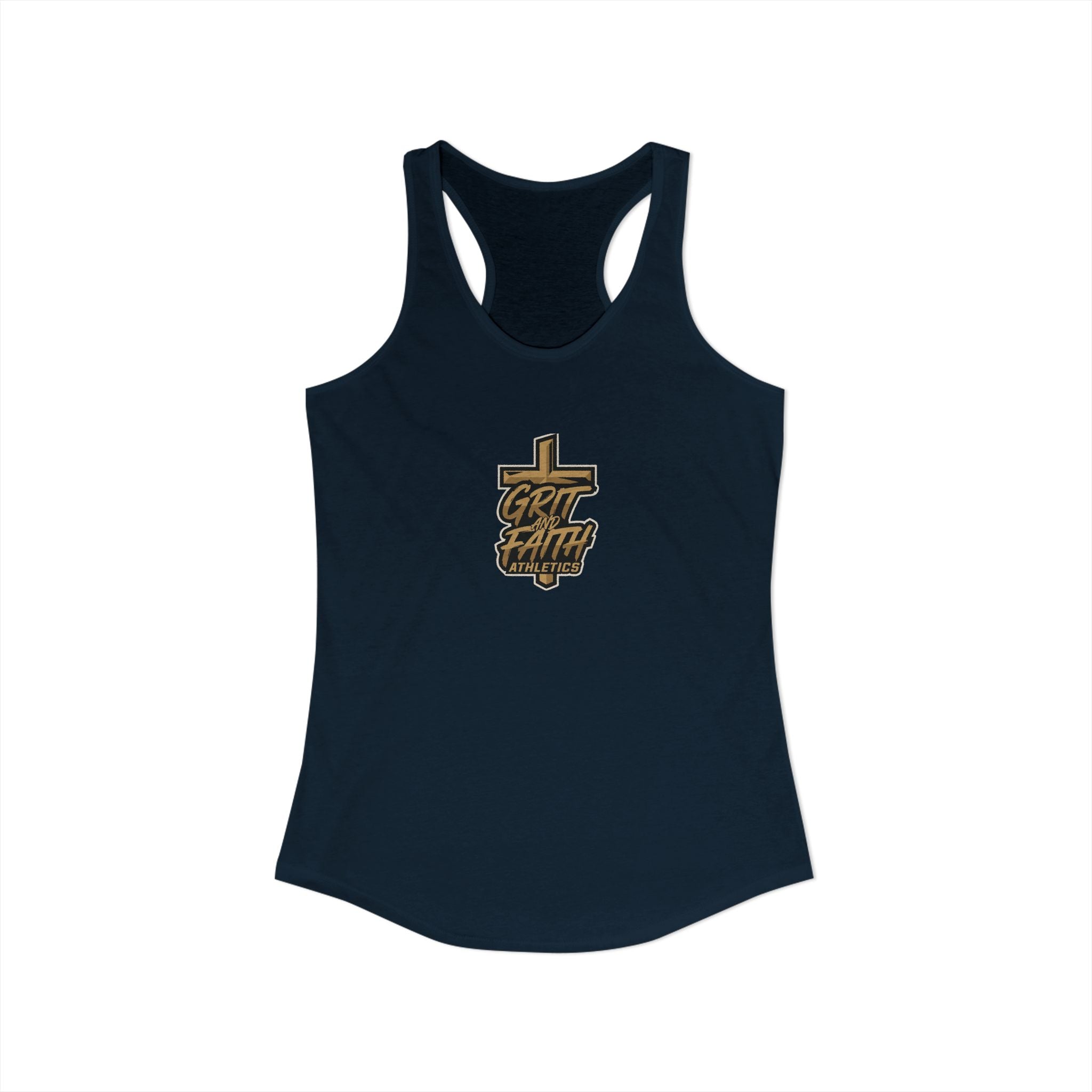 Grit and Faith - Women's Logo Racerback Tank
