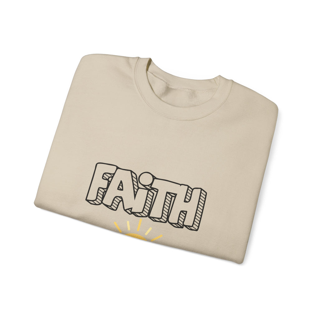 FAITH Bubble Sweatshirt | Christian faith pullover