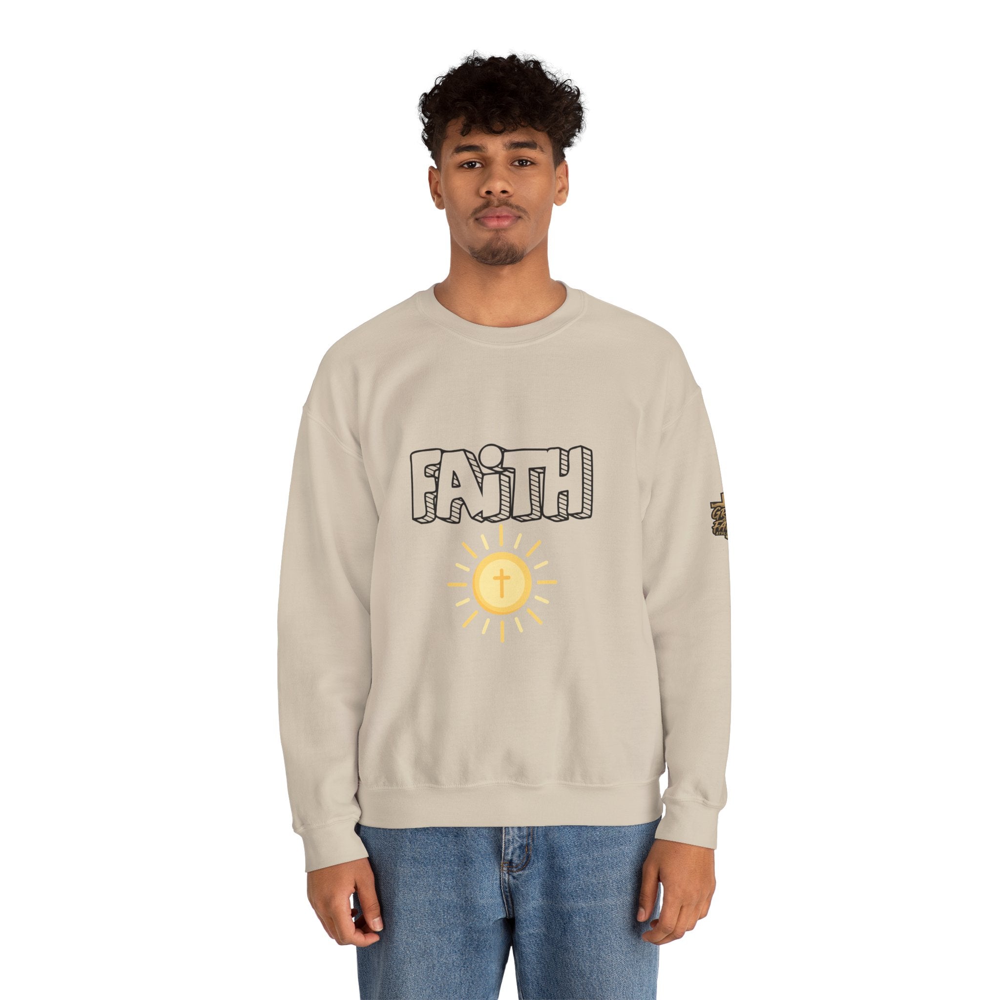FAITH Bubble Sweatshirt | Christian faith pullover