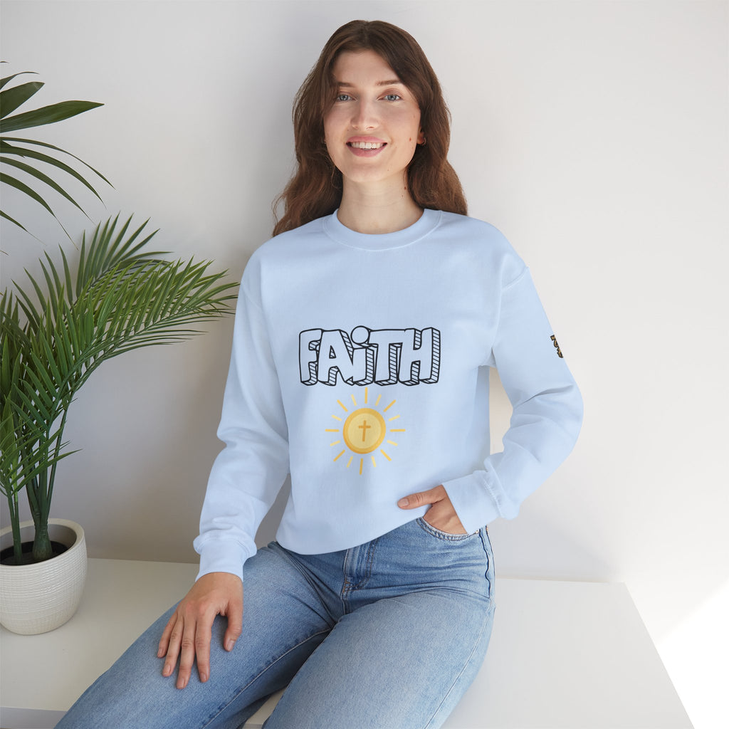 FAITH Bubble Sweatshirt | Christian faith pullover