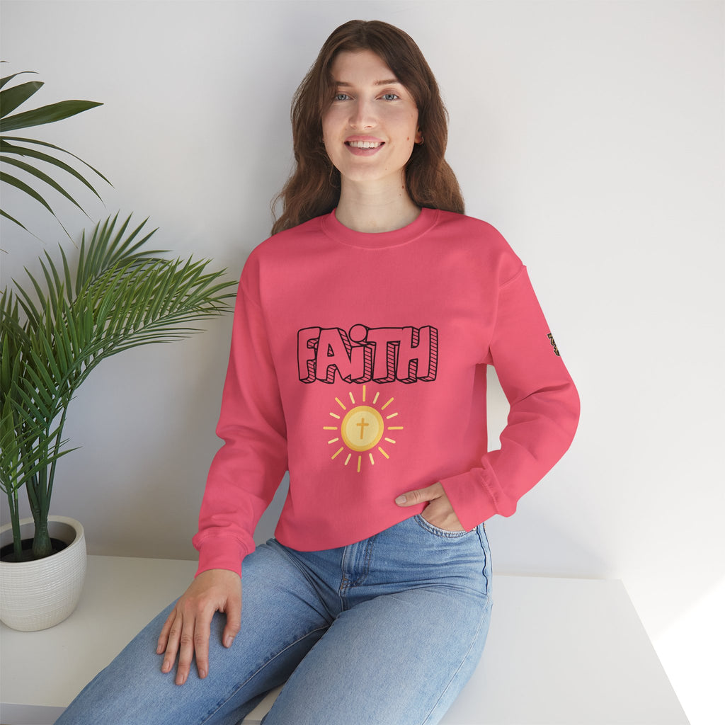 FAITH Bubble Sweatshirt | Christian faith pullover