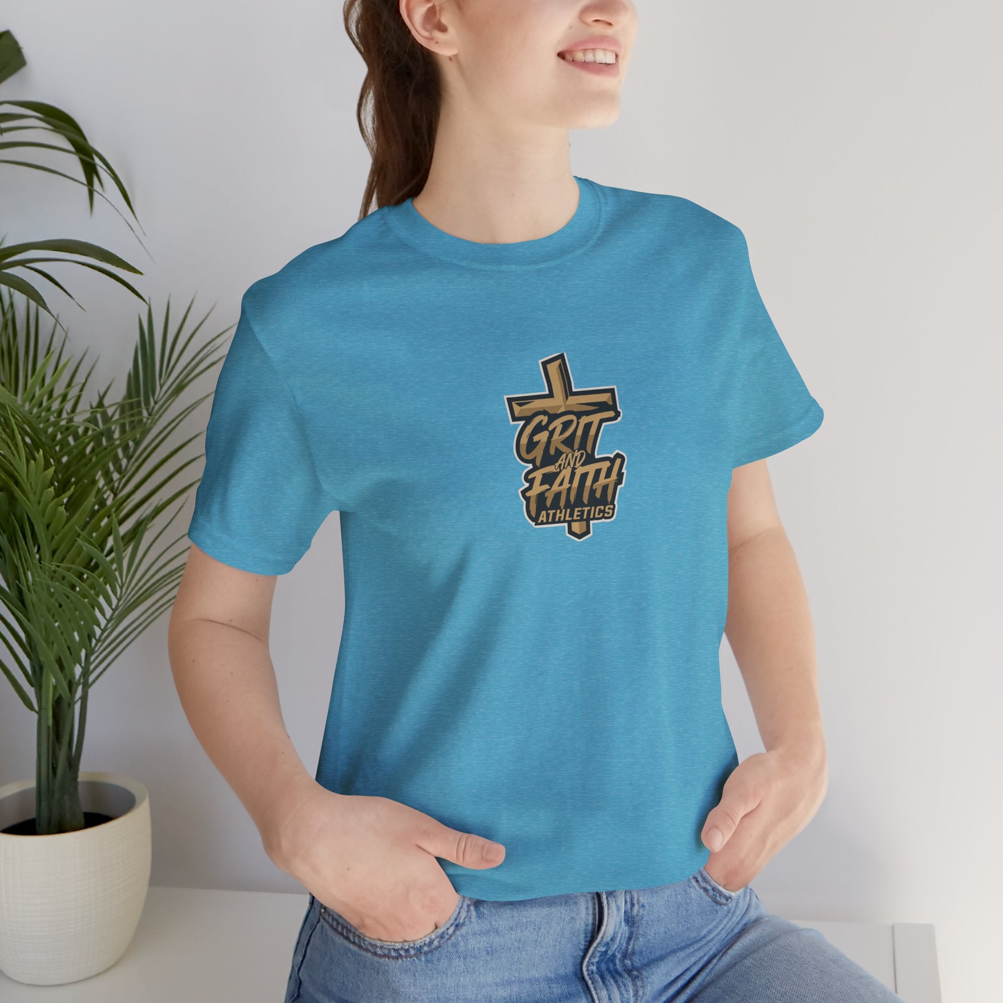 Grit & Faith - Graphic Christian Tee