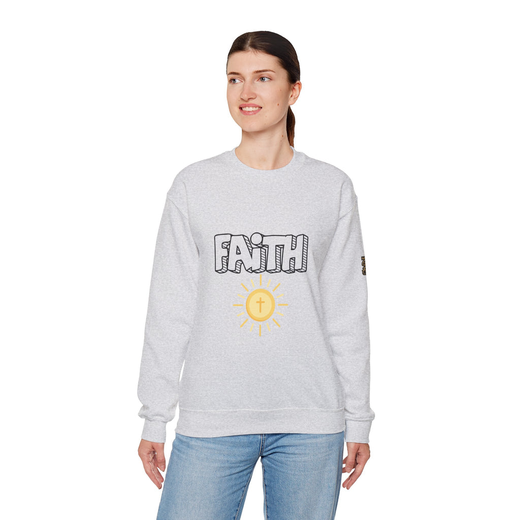 FAITH Bubble Sweatshirt | Christian faith pullover