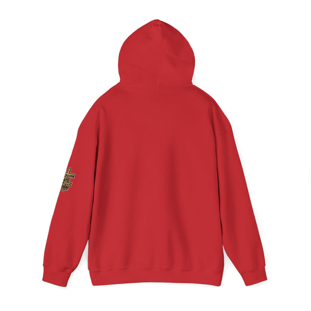 Grit & Faith Cross Hoodie - I Can do All Things Through Christ Comfortable Pullover