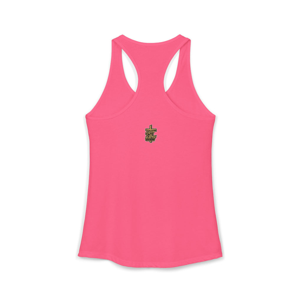Grit and Faith Women's Racerback Tank - Faith Over Fear