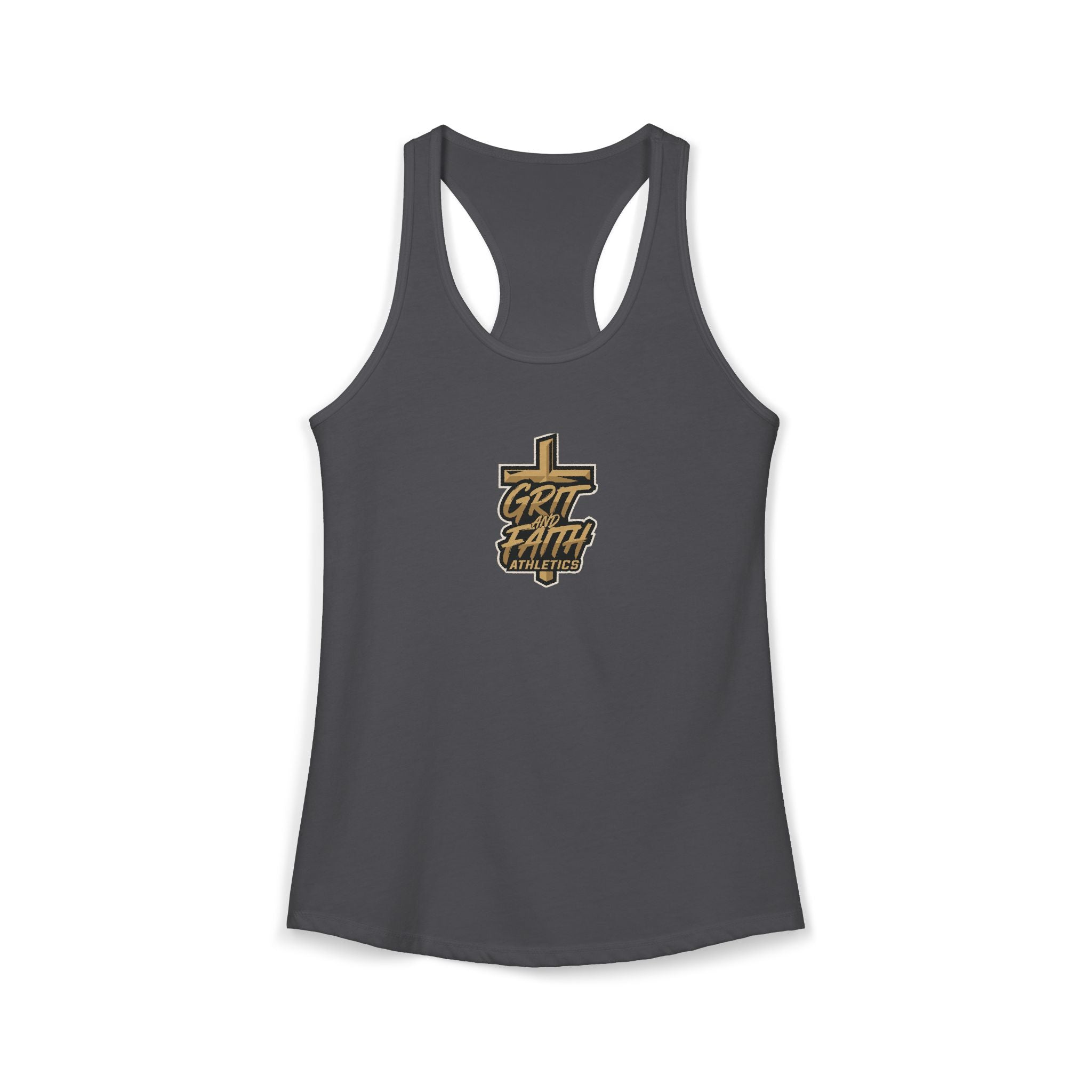 Grit and Faith - Women's Logo Racerback Tank