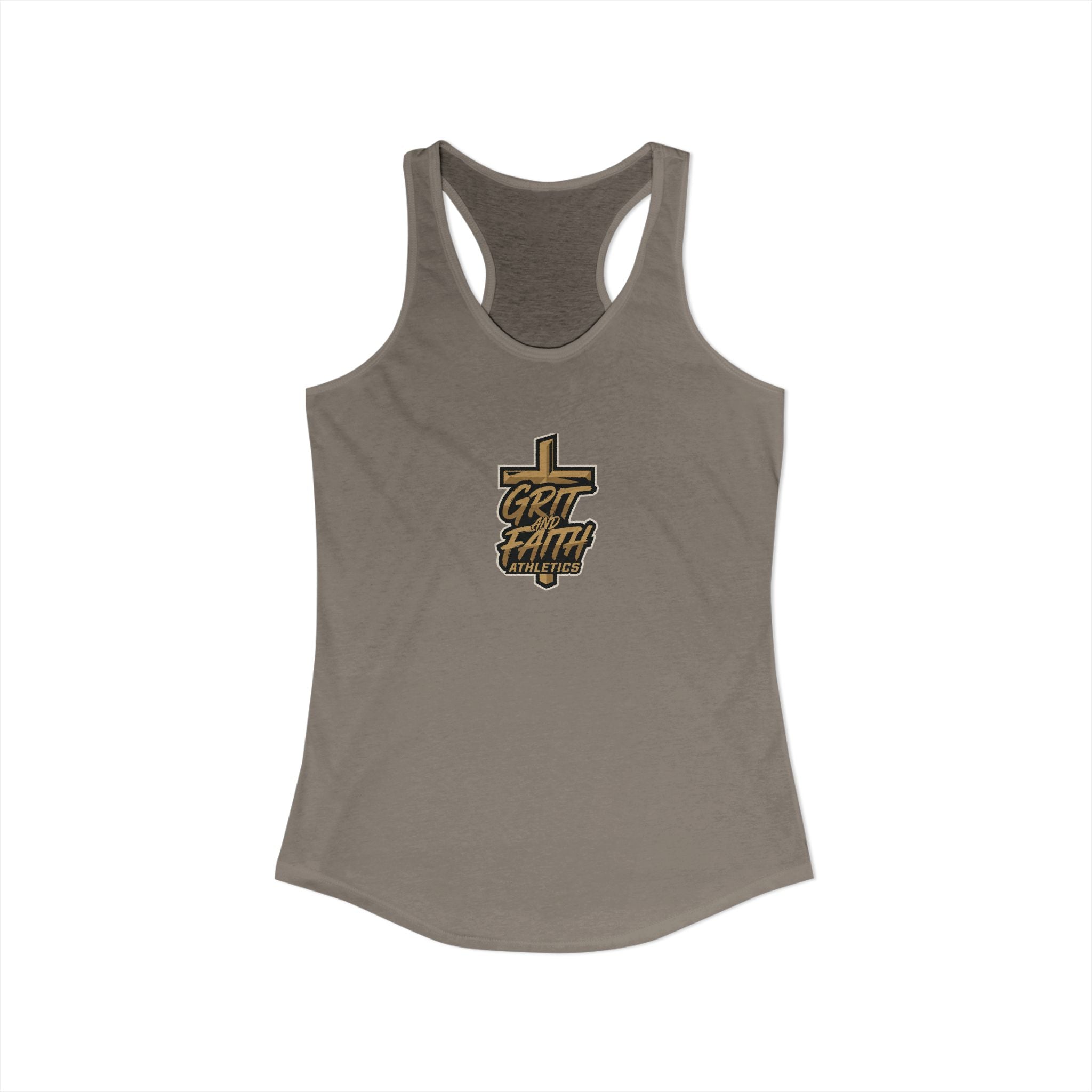 Grit and Faith - Women's Logo Racerback Tank