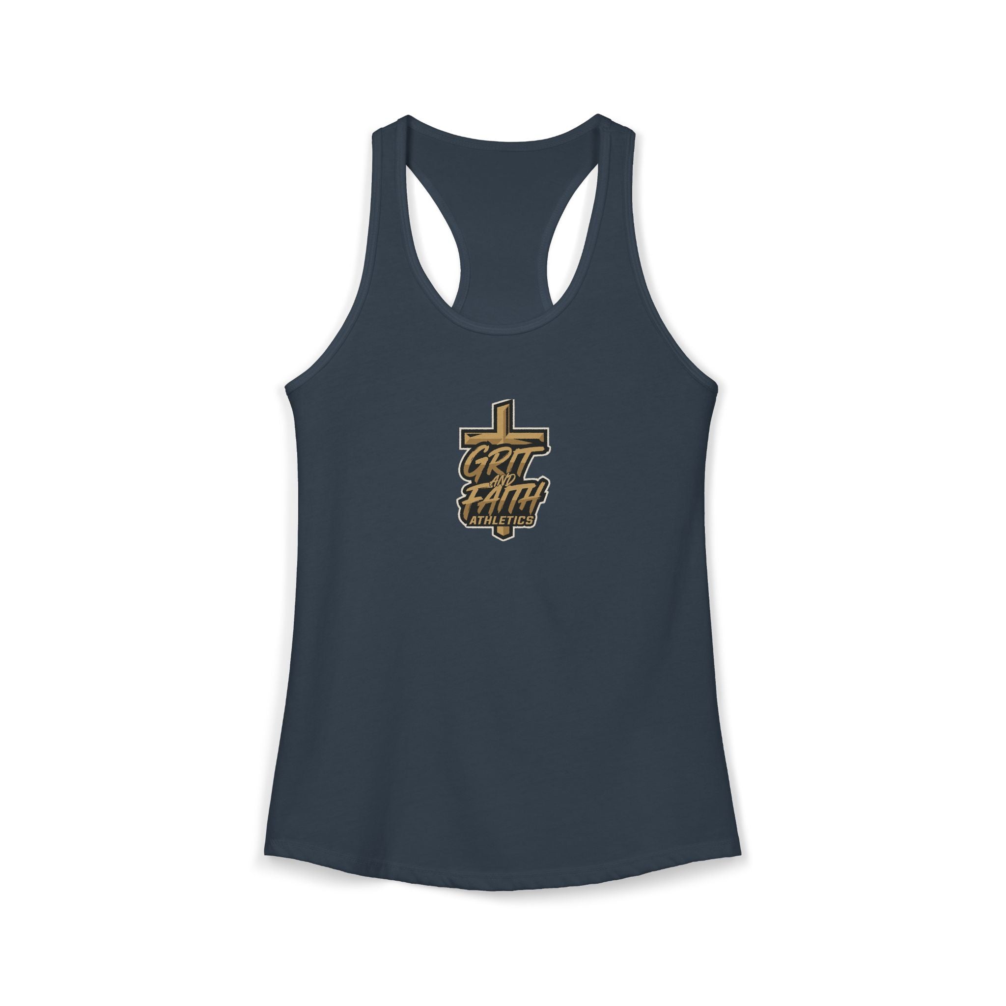 Grit and Faith - Women's Logo Racerback Tank