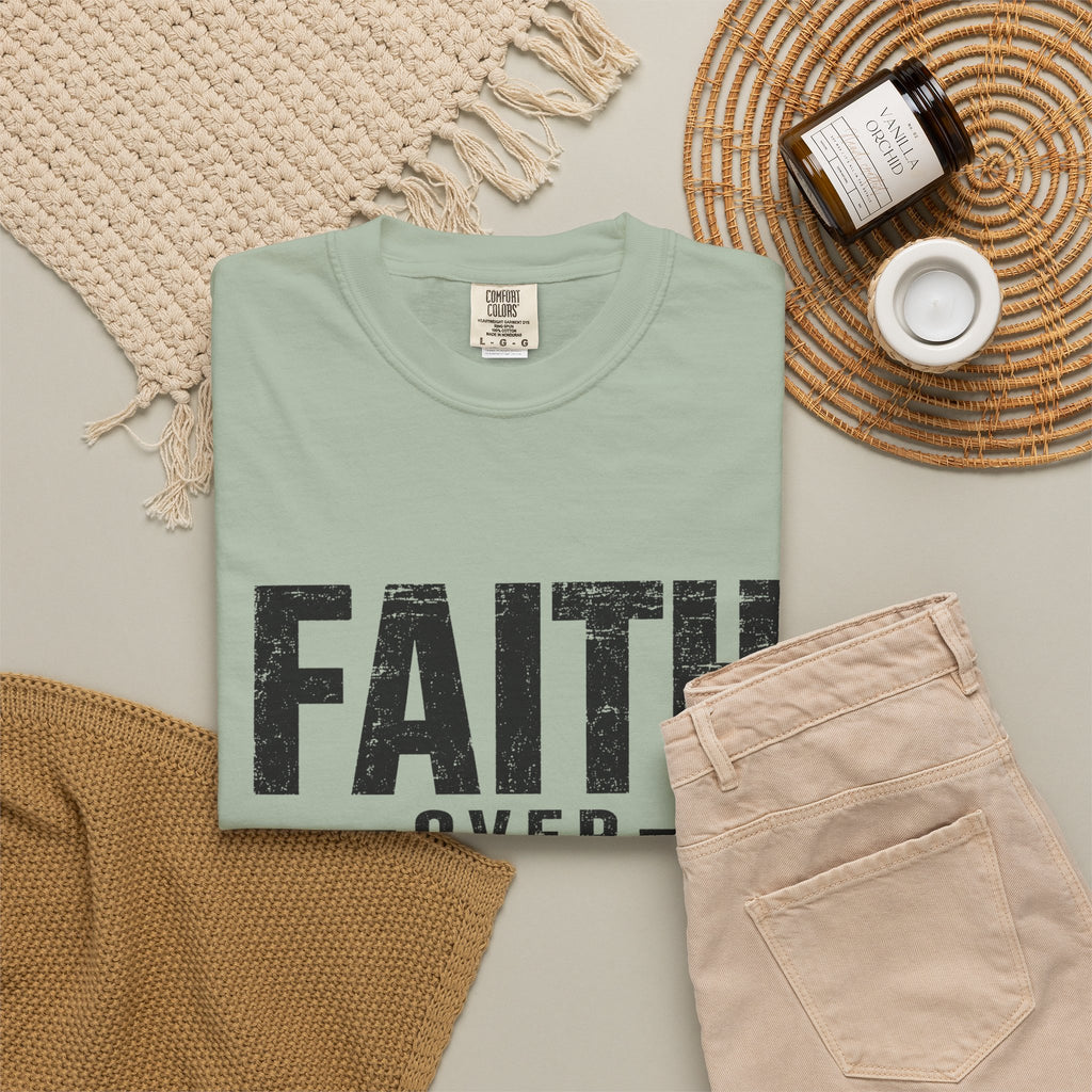 Grit and Faith T-Shirt — Faith Over Fear Tee