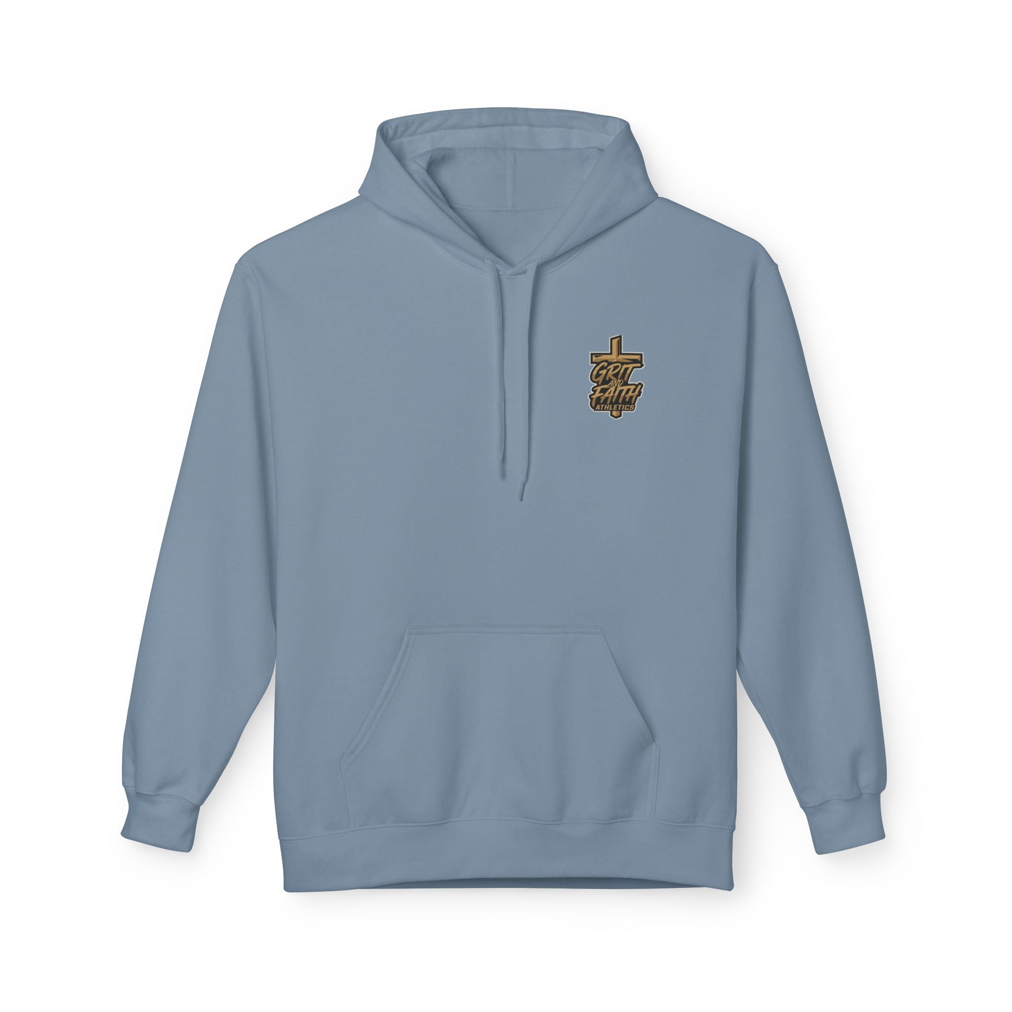 Grit and Faith Athletics Hoodie — Spartan Cross Pullover