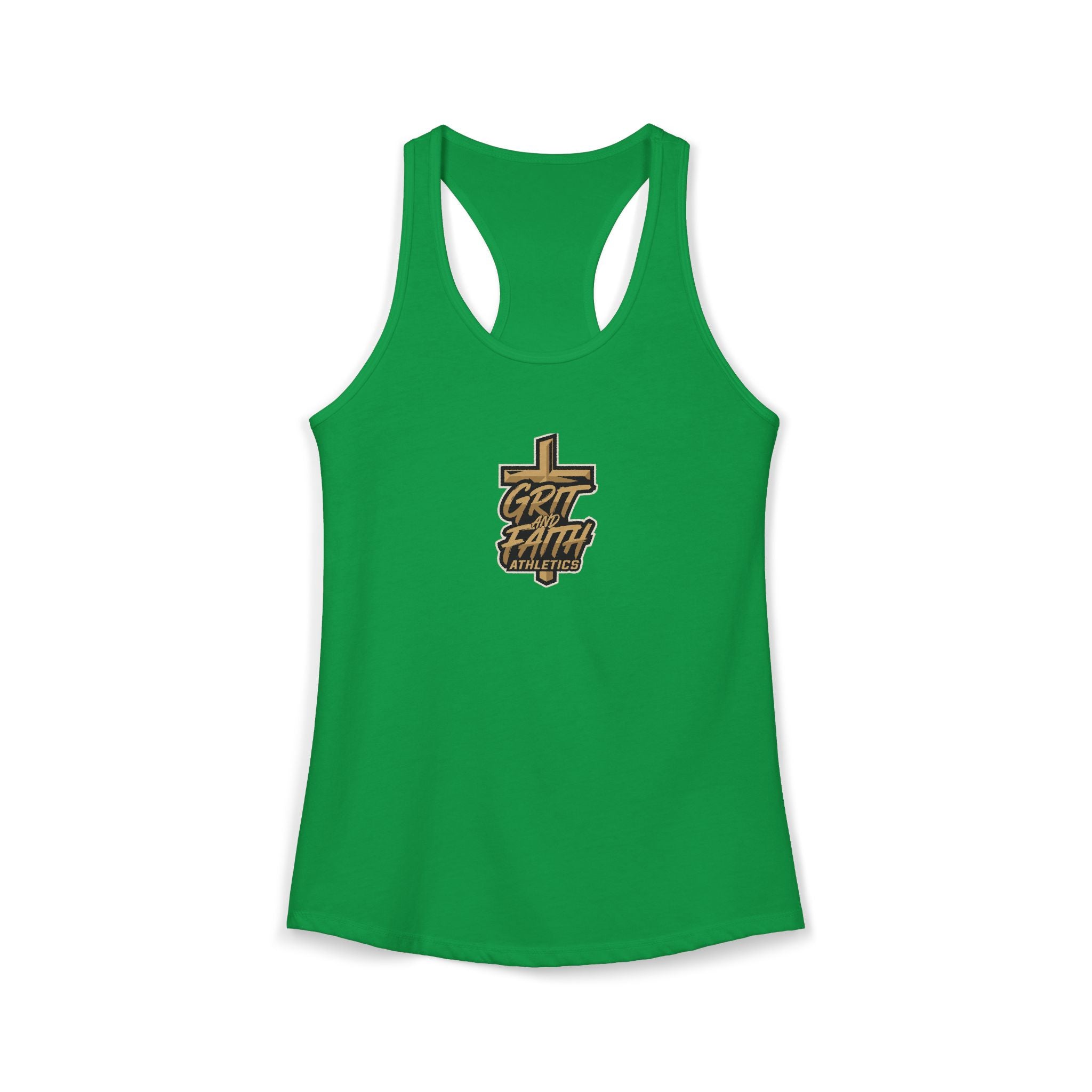 Grit and Faith - Women's Logo Racerback Tank