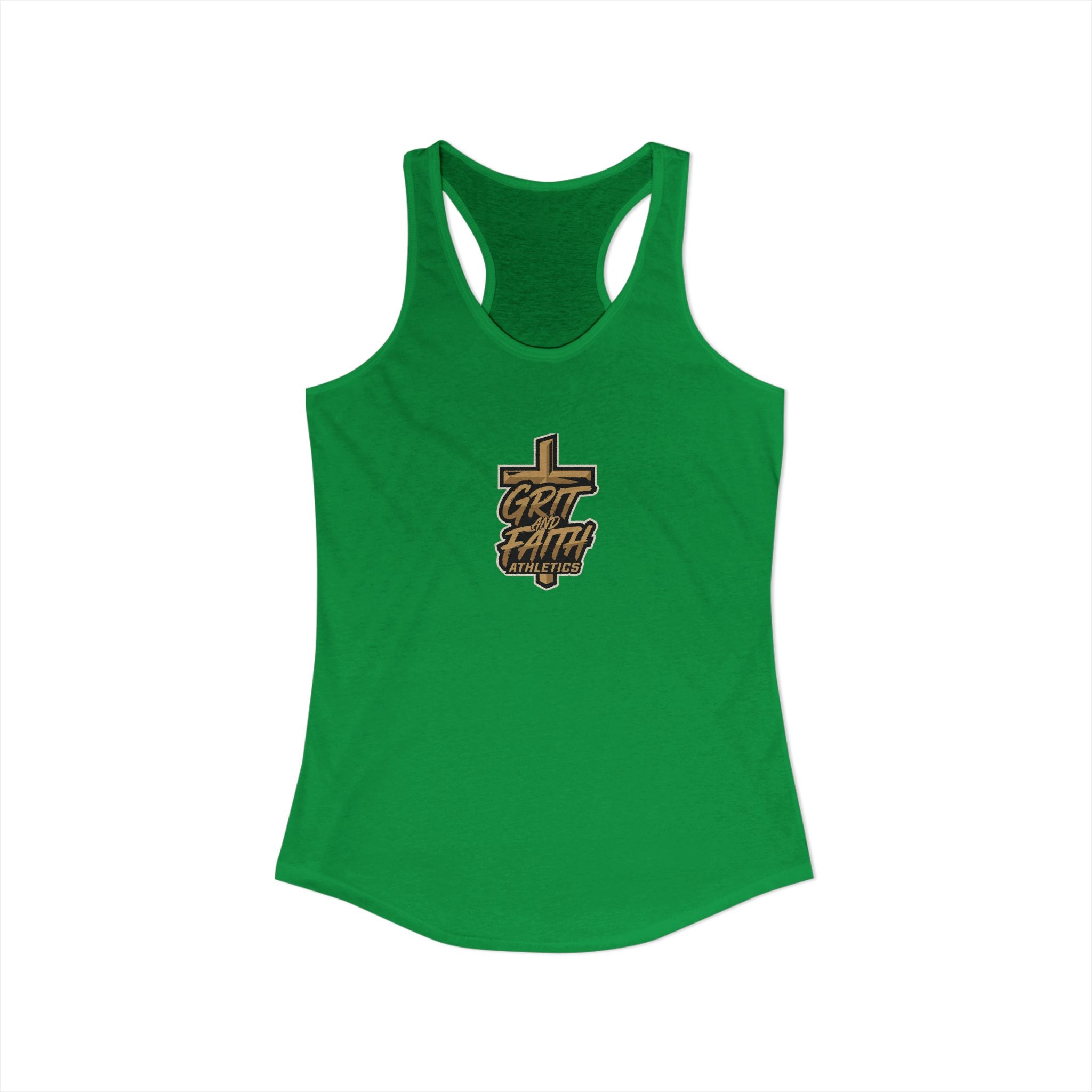 Grit and Faith - Women's Logo Racerback Tank