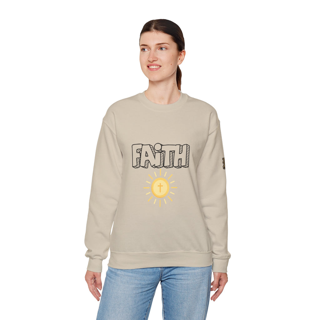 FAITH Bubble Sweatshirt | Christian faith pullover