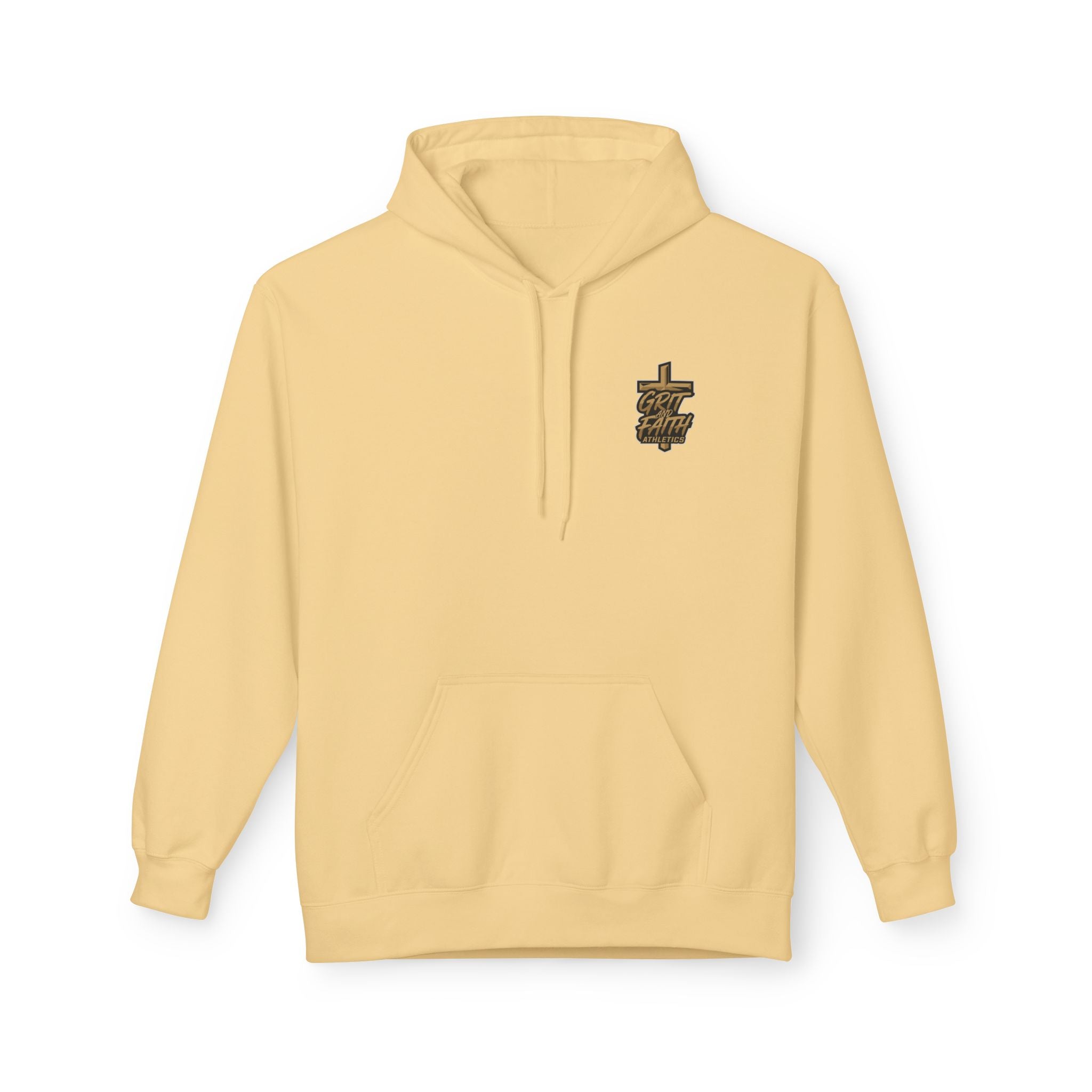 Grit and Faith Athletics Hoodie — Spartan Cross Pullover