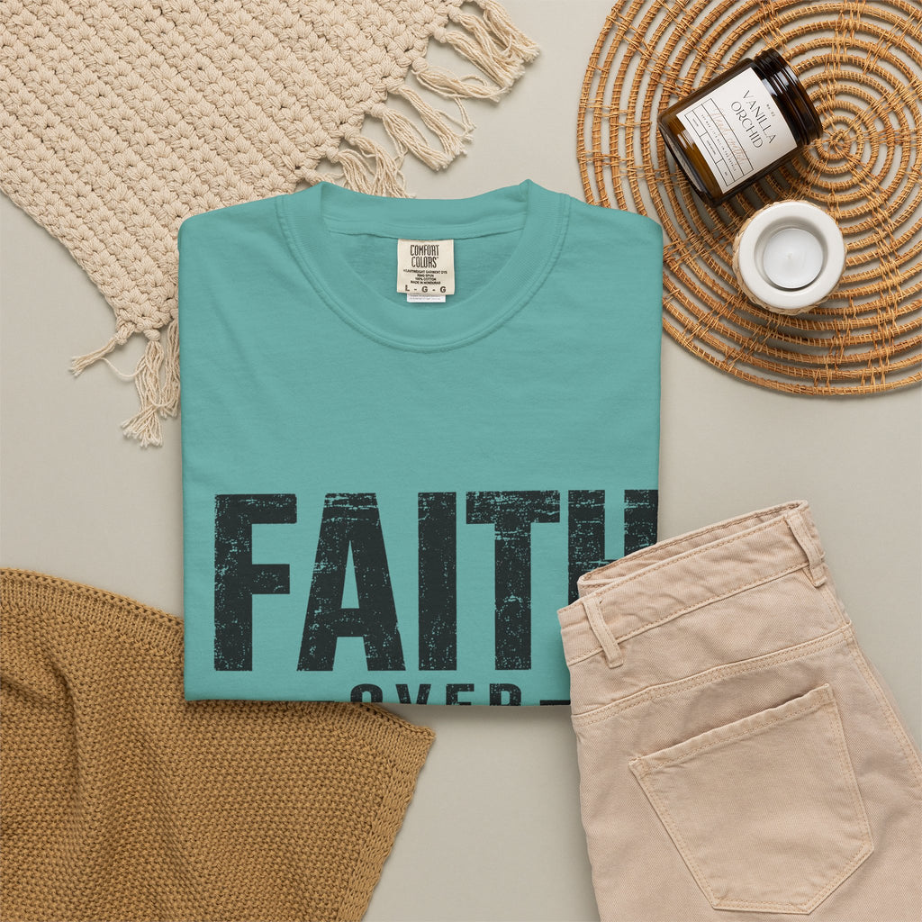 Grit and Faith T-Shirt — Faith Over Fear Tee