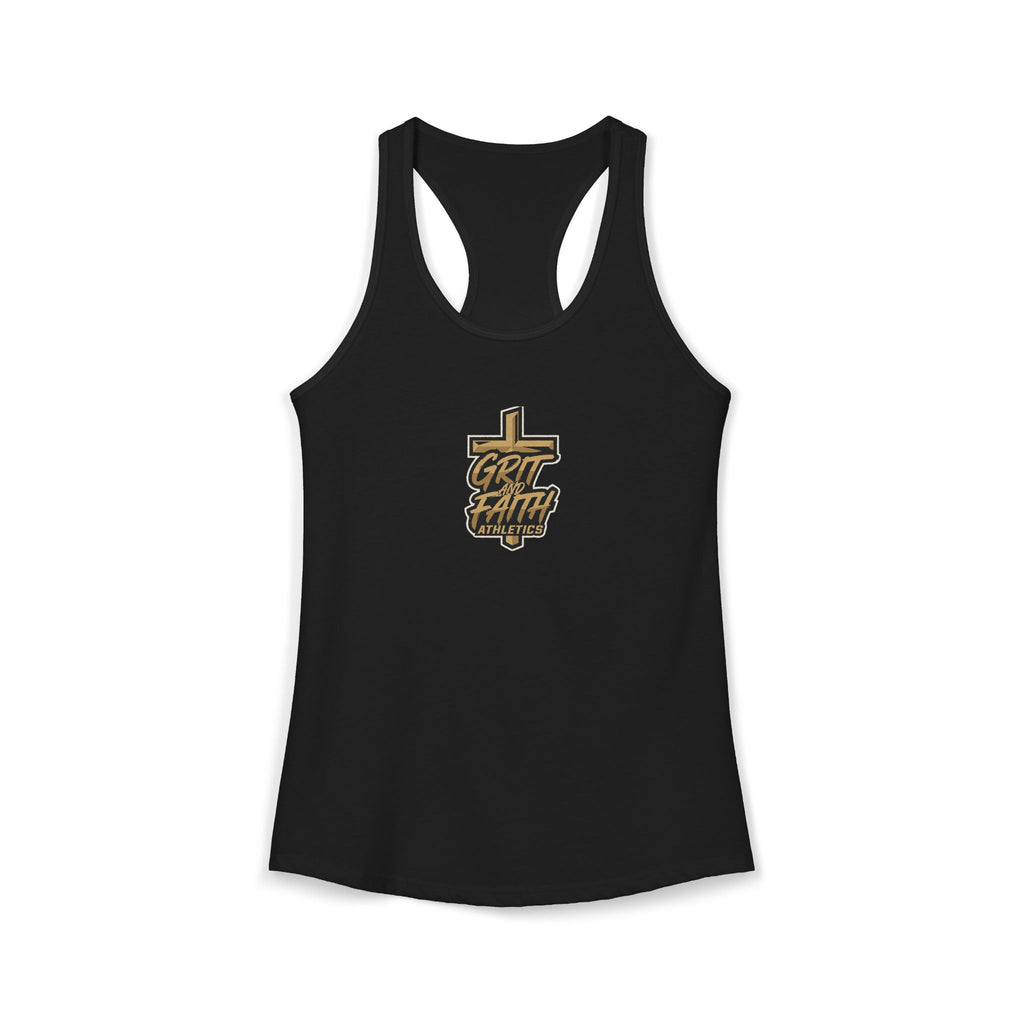 Grit and Faith - Women's Logo Racerback Tank