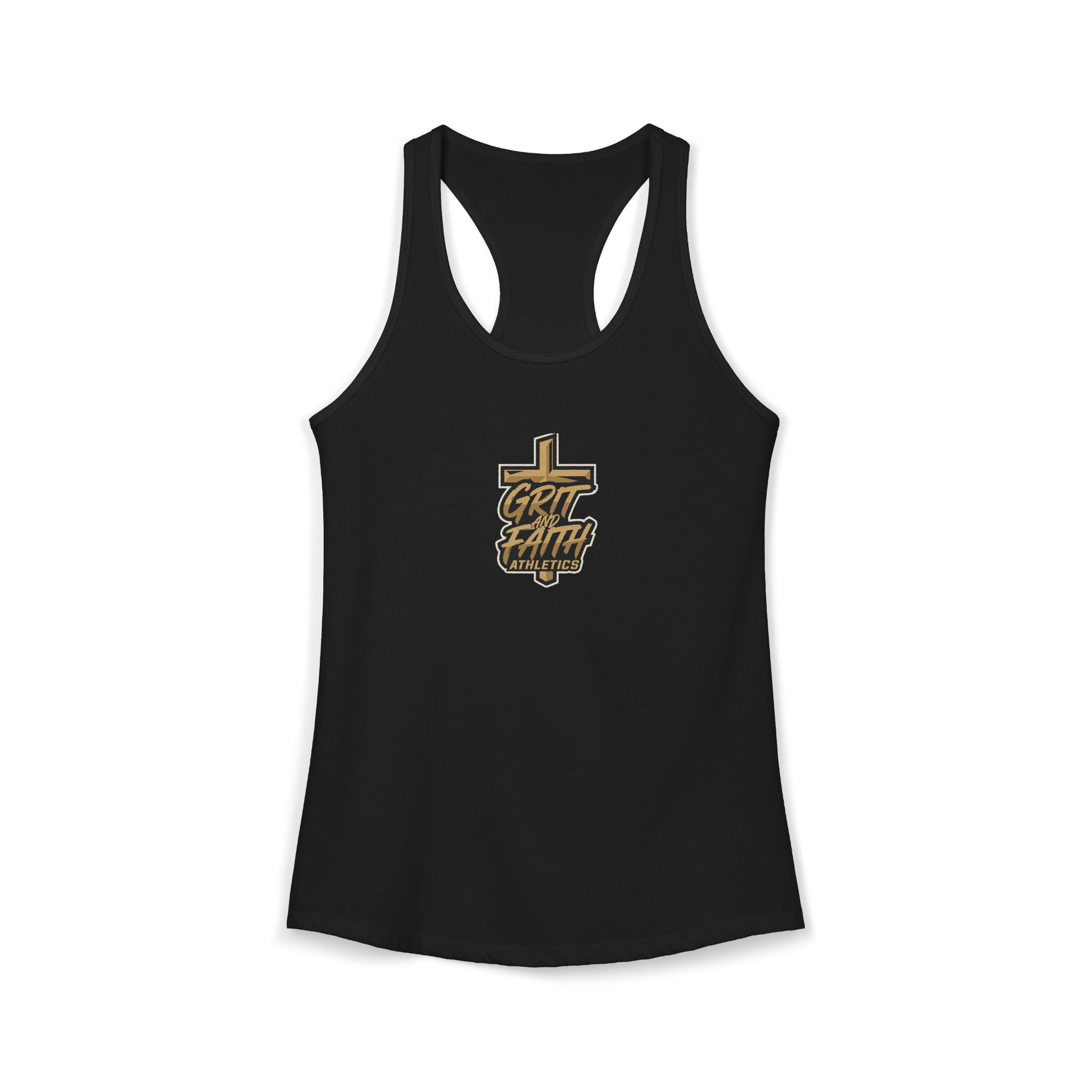 Grit and Faith - Women's Logo Racerback Tank