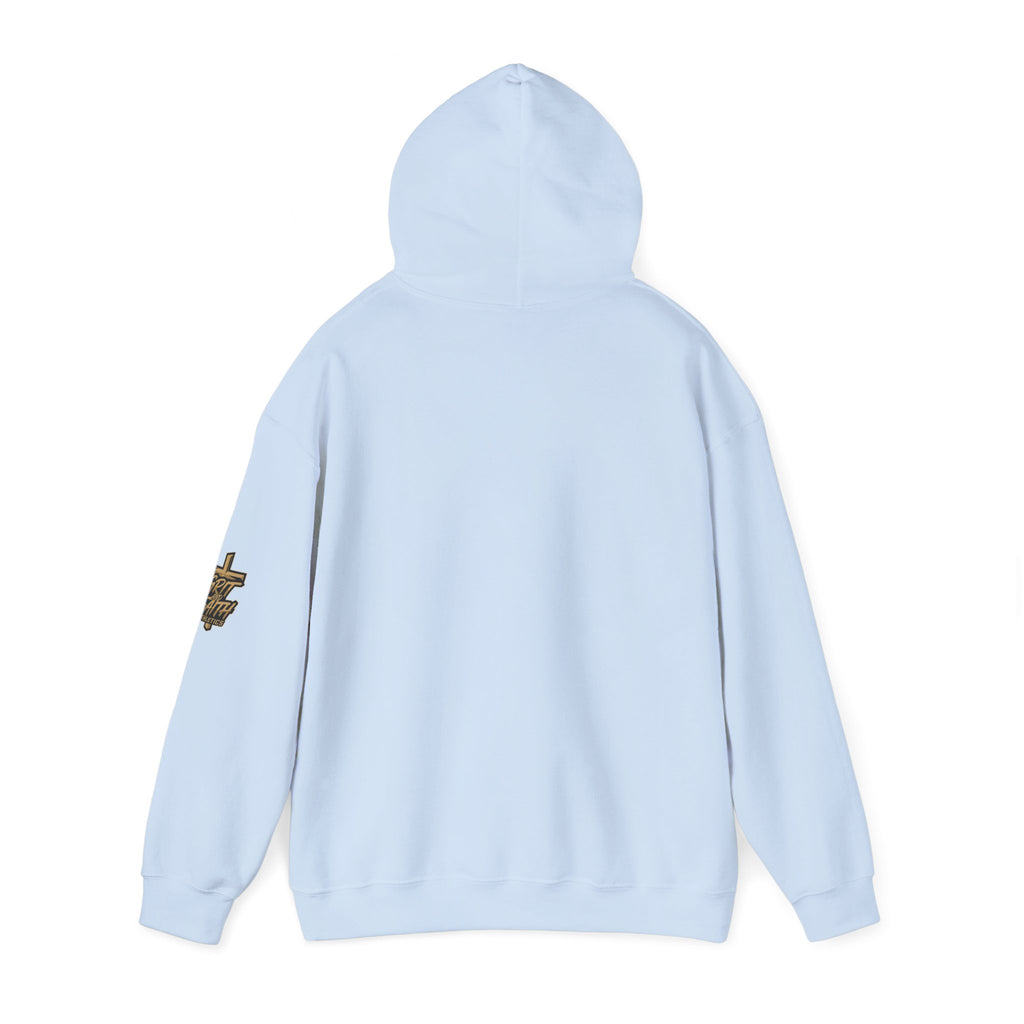 Grit & Faith Cross Hoodie - I Can do All Things Through Christ Comfortable Pullover