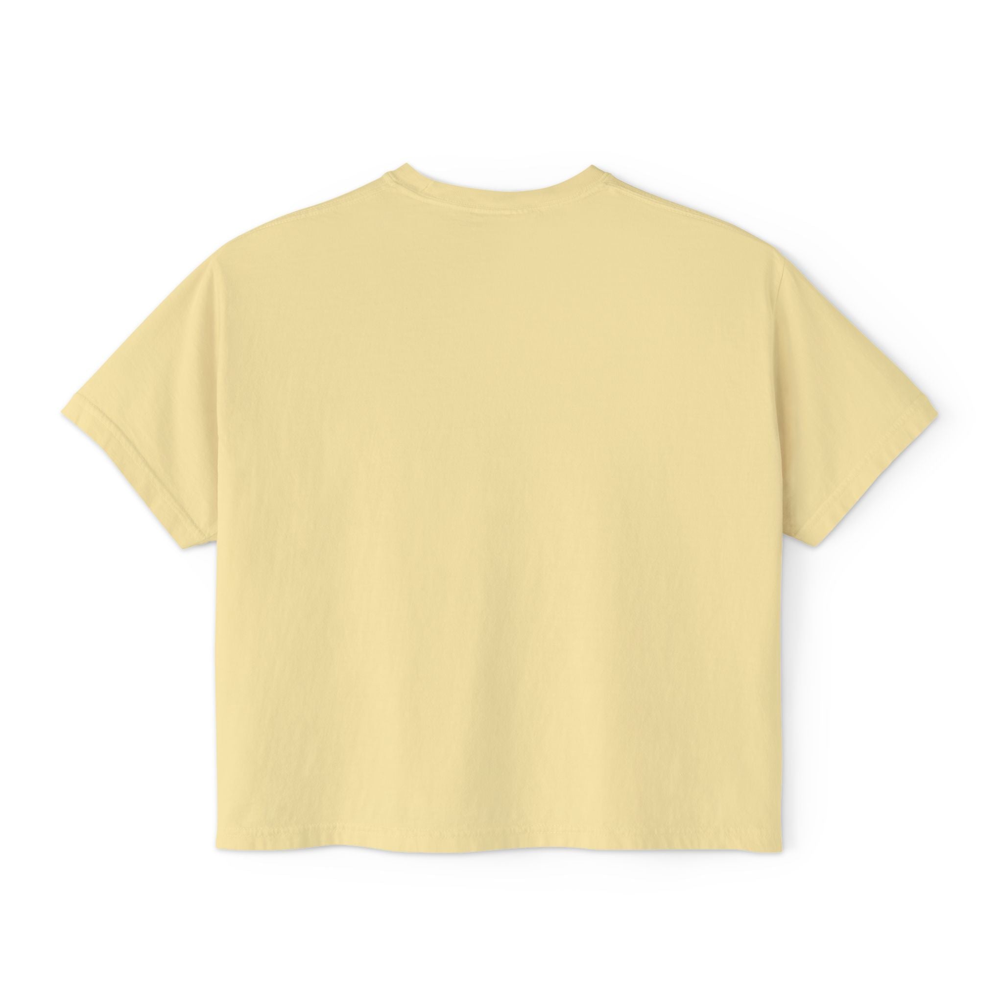 Grit and Faith Women's Boxy Tee — Cross Graphic Crop T-Shirt