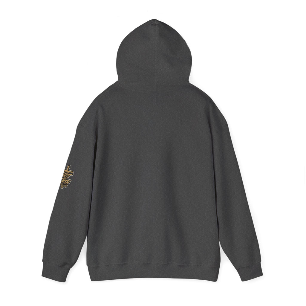 Grit & Faith Cross Hoodie - I Can do All Things Through Christ Comfortable Pullover