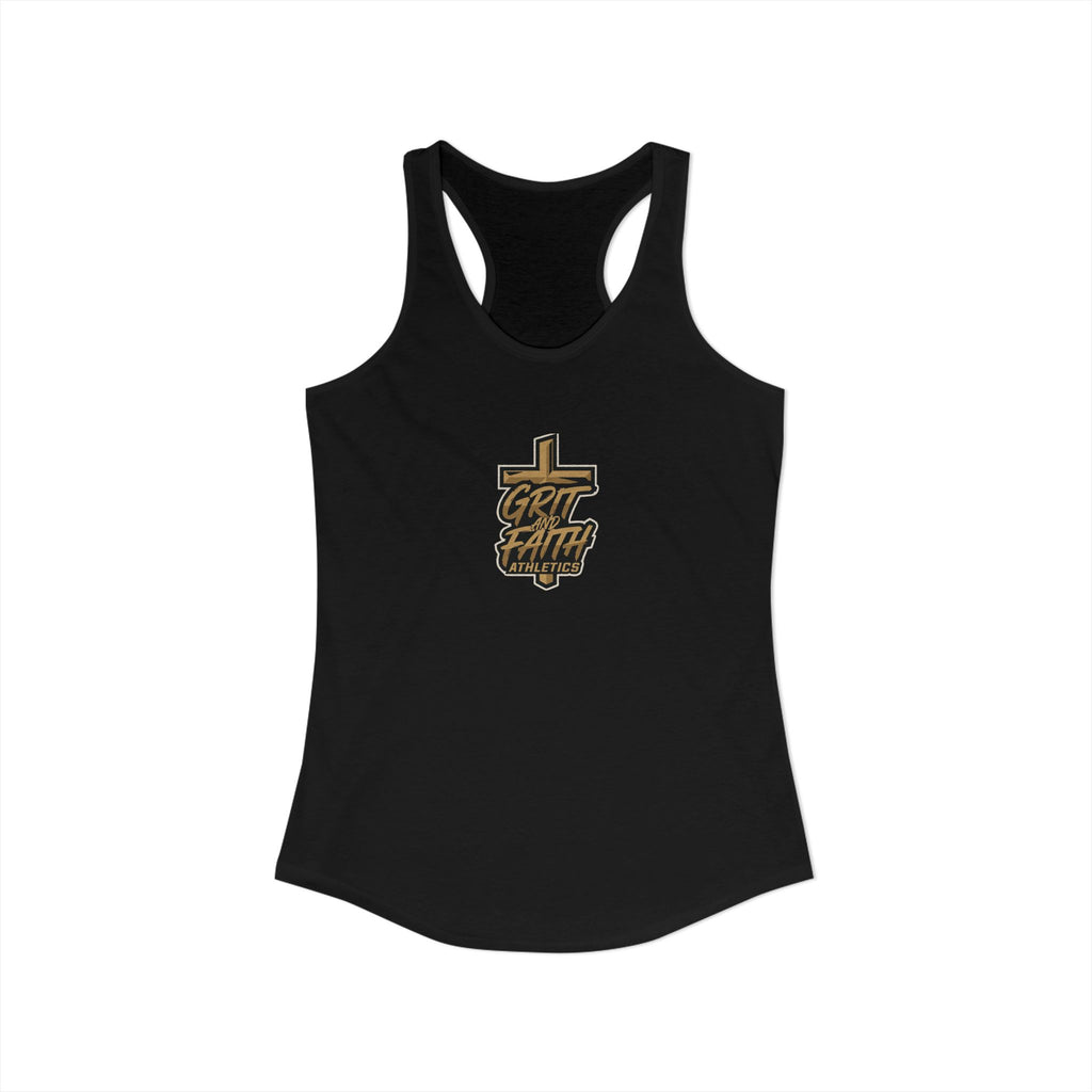 Grit and Faith - Women's Logo Racerback Tank