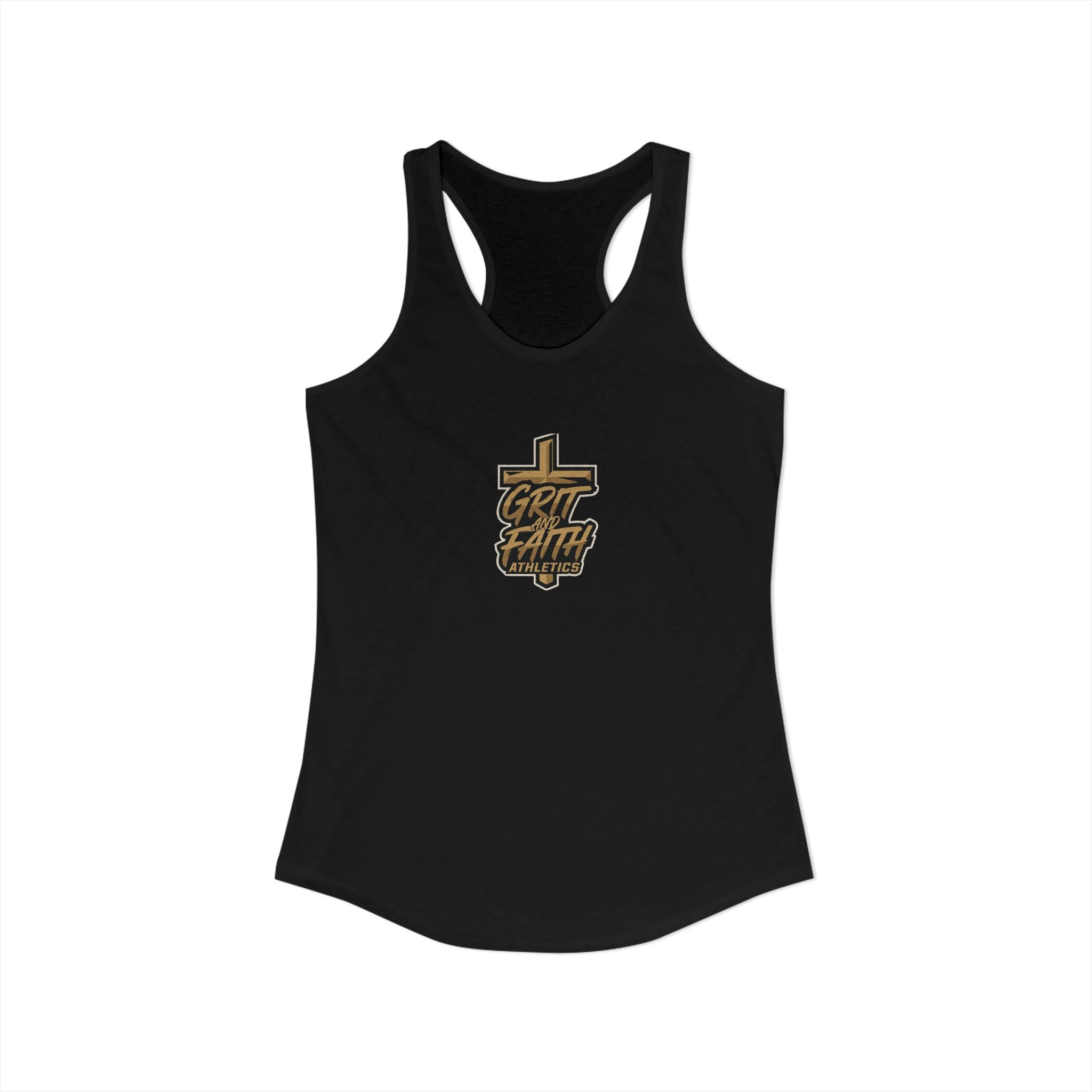 Grit and Faith - Women's Logo Racerback Tank
