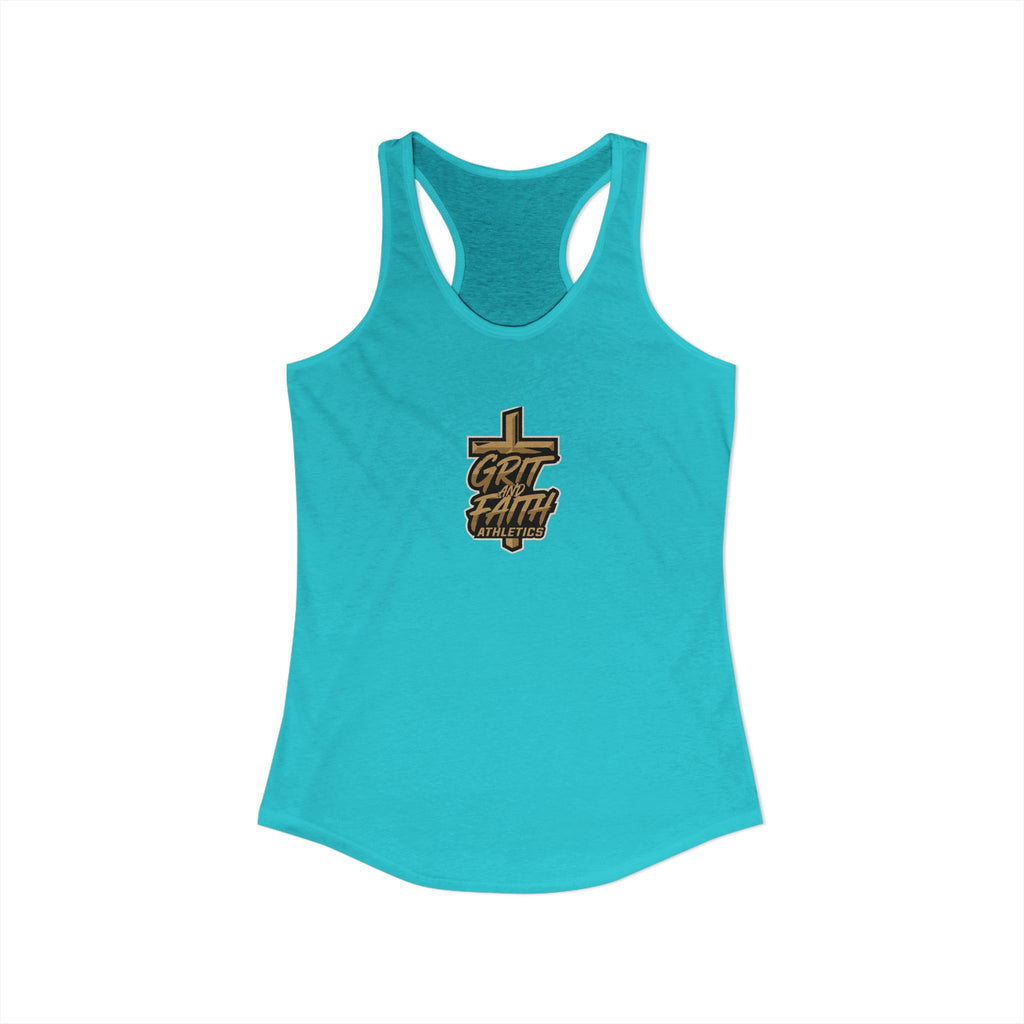 Grit and Faith - Women's Logo Racerback Tank