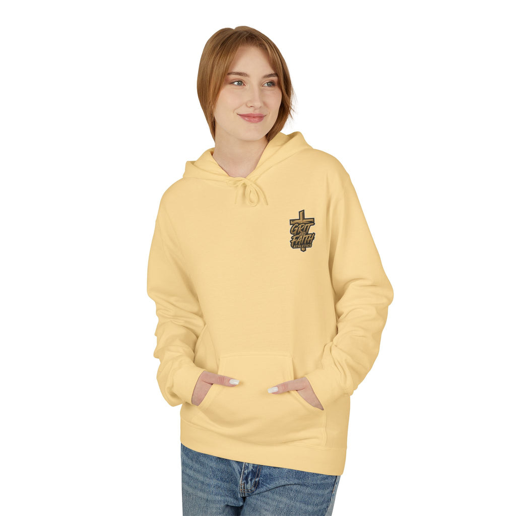 Grit and Faith Athletics Hoodie — Spartan Cross Pullover
