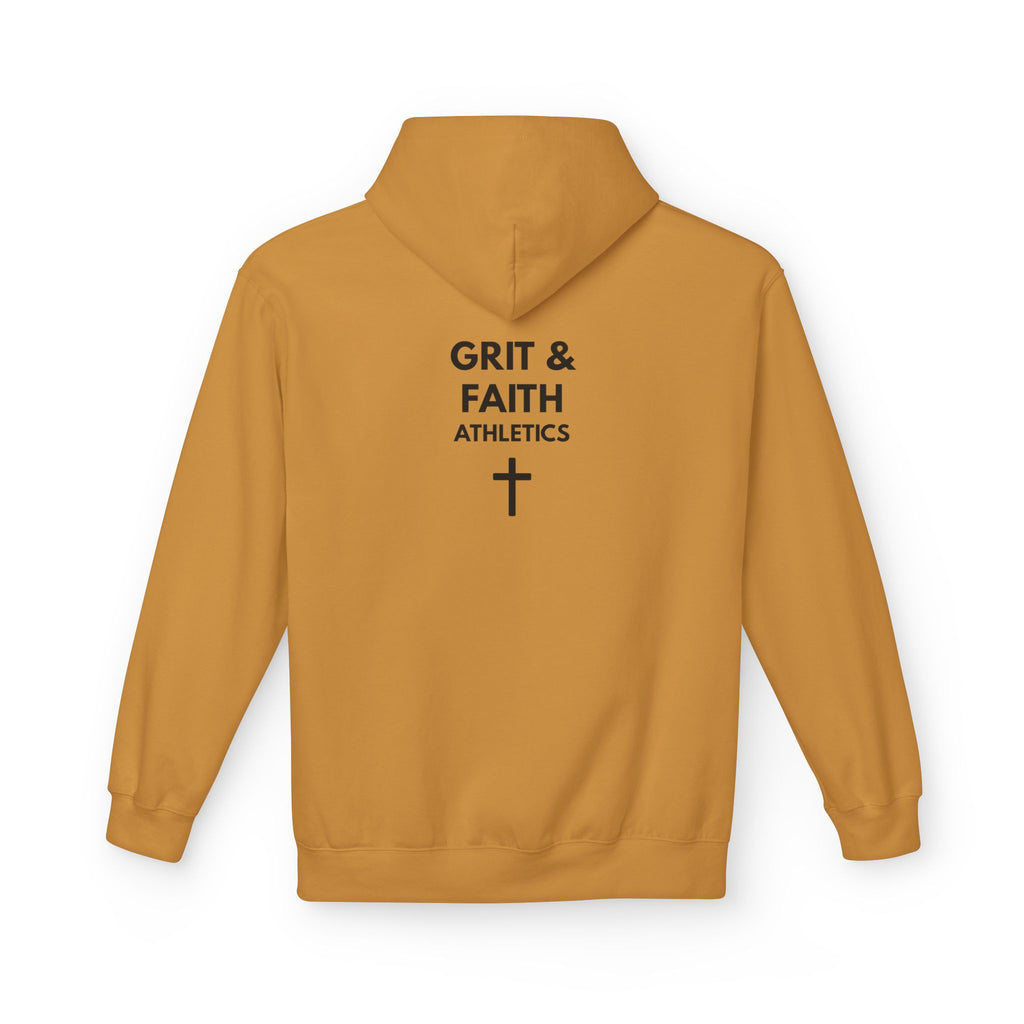 Grit and Faith Athletics Hoodie — Spartan Cross Pullover