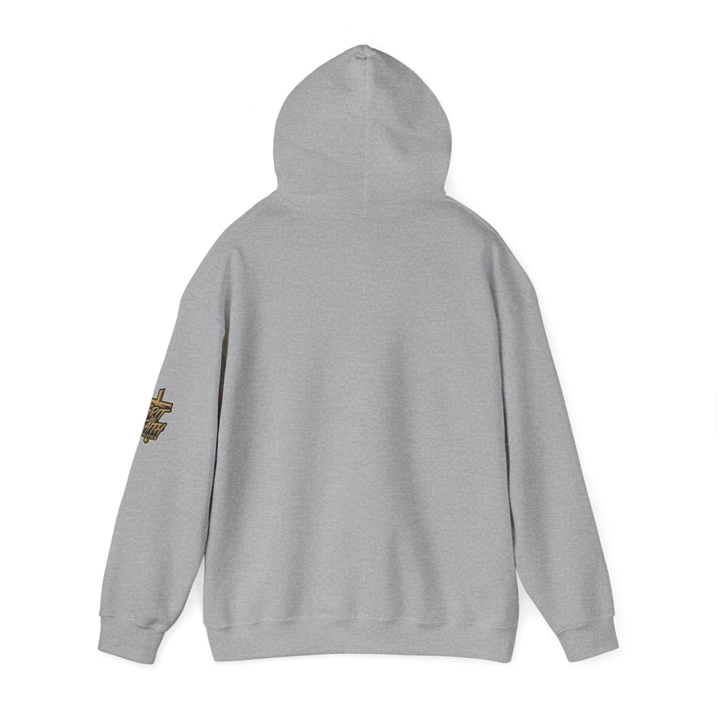 Grit & Faith Cross Hoodie - I Can do All Things Through Christ Comfortable Pullover