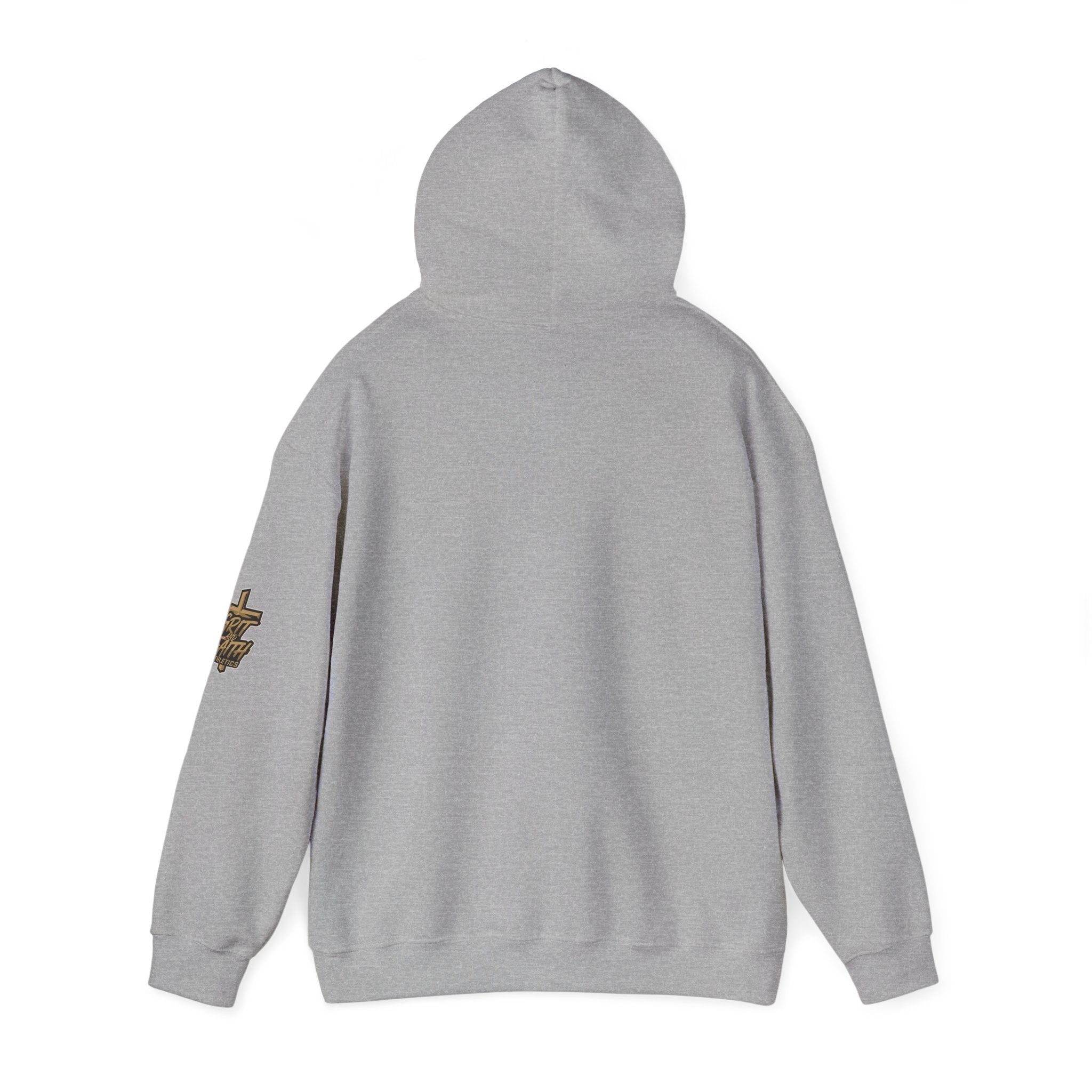 Grit & Faith Cross Hoodie - I Can do All Things Through Christ Comfortable Pullover