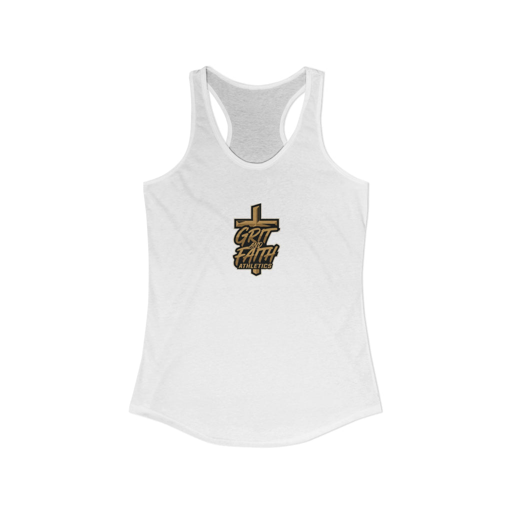 Grit and Faith - Women's Logo Racerback Tank