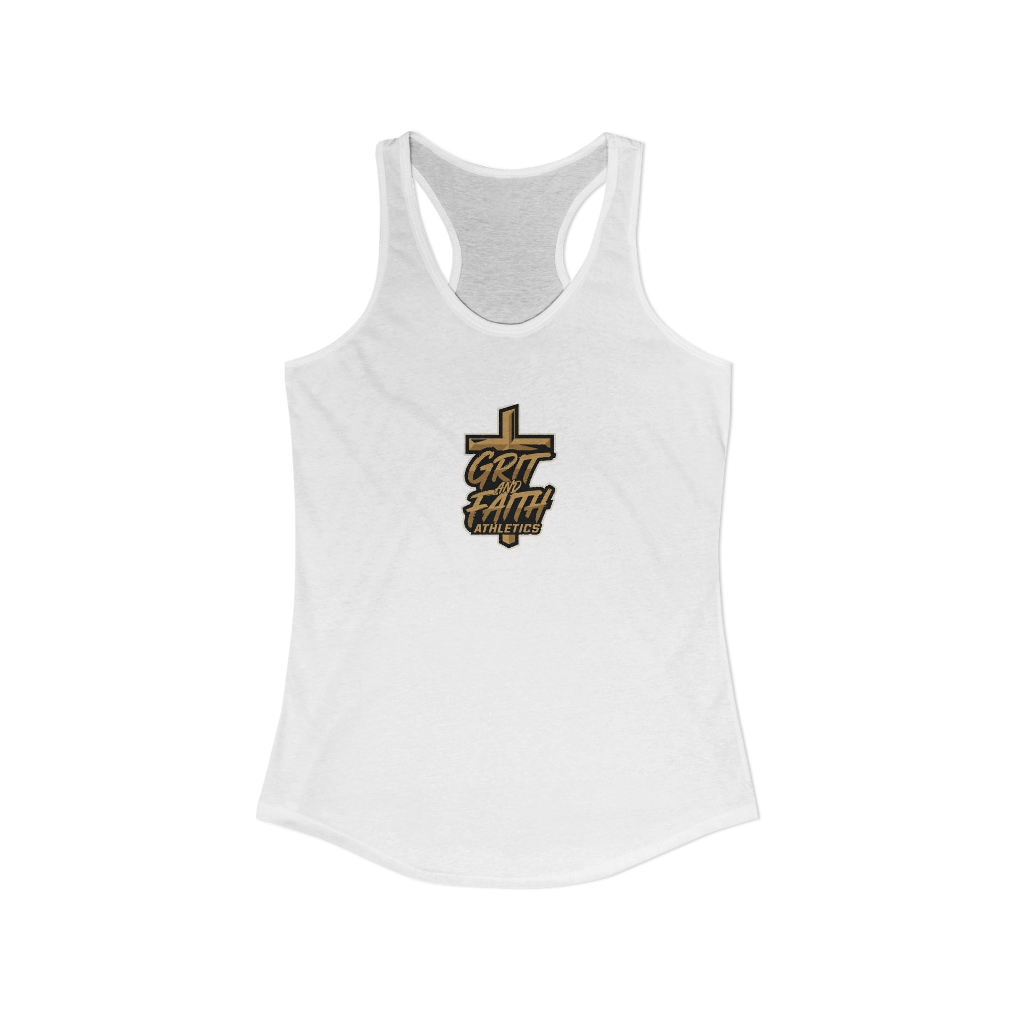 Grit and Faith - Women's Logo Racerback Tank
