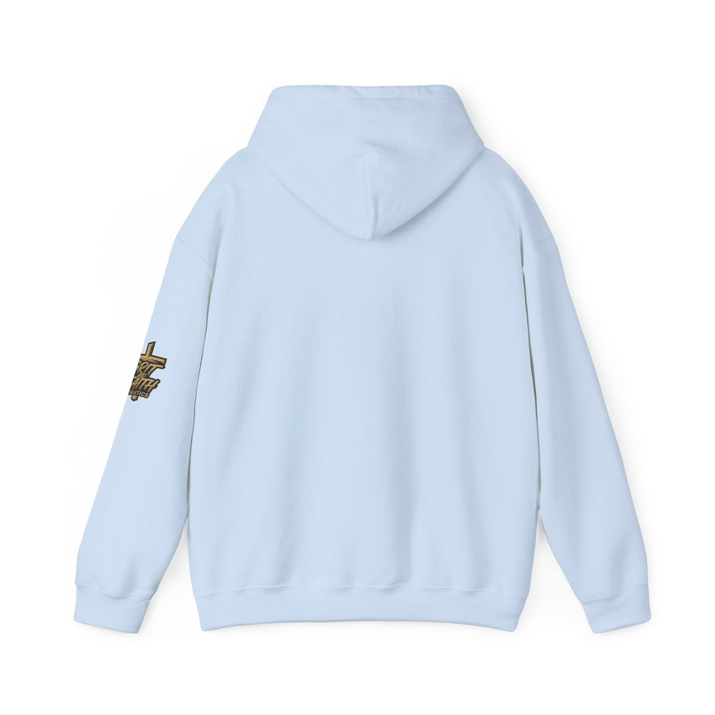 Grit & Faith Cross Hoodie - I Can do All Things Through Christ Comfortable Pullover