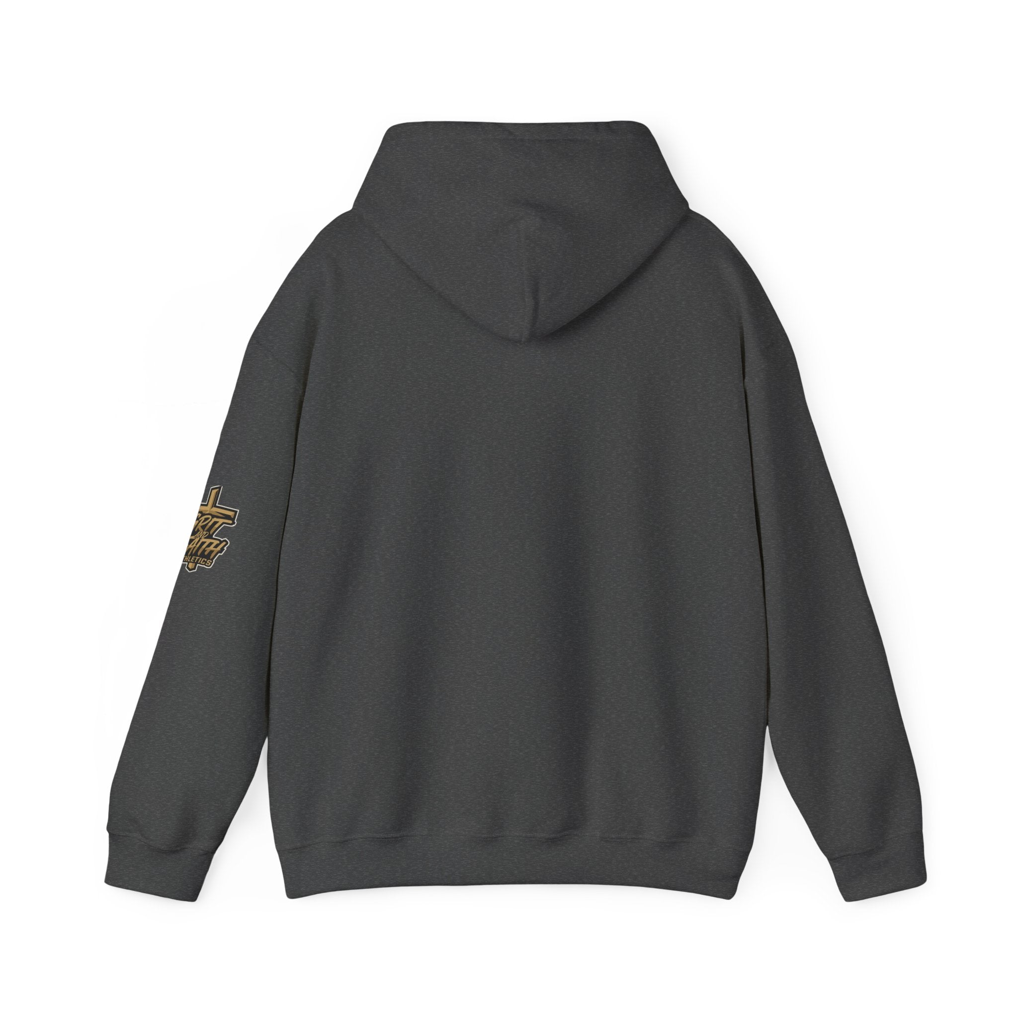 Grit & Faith Cross Hoodie - I Can do All Things Through Christ Comfortable Pullover