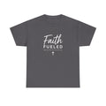 Grit and Faith T-Shirt — Faith Fueled Tee with Cross