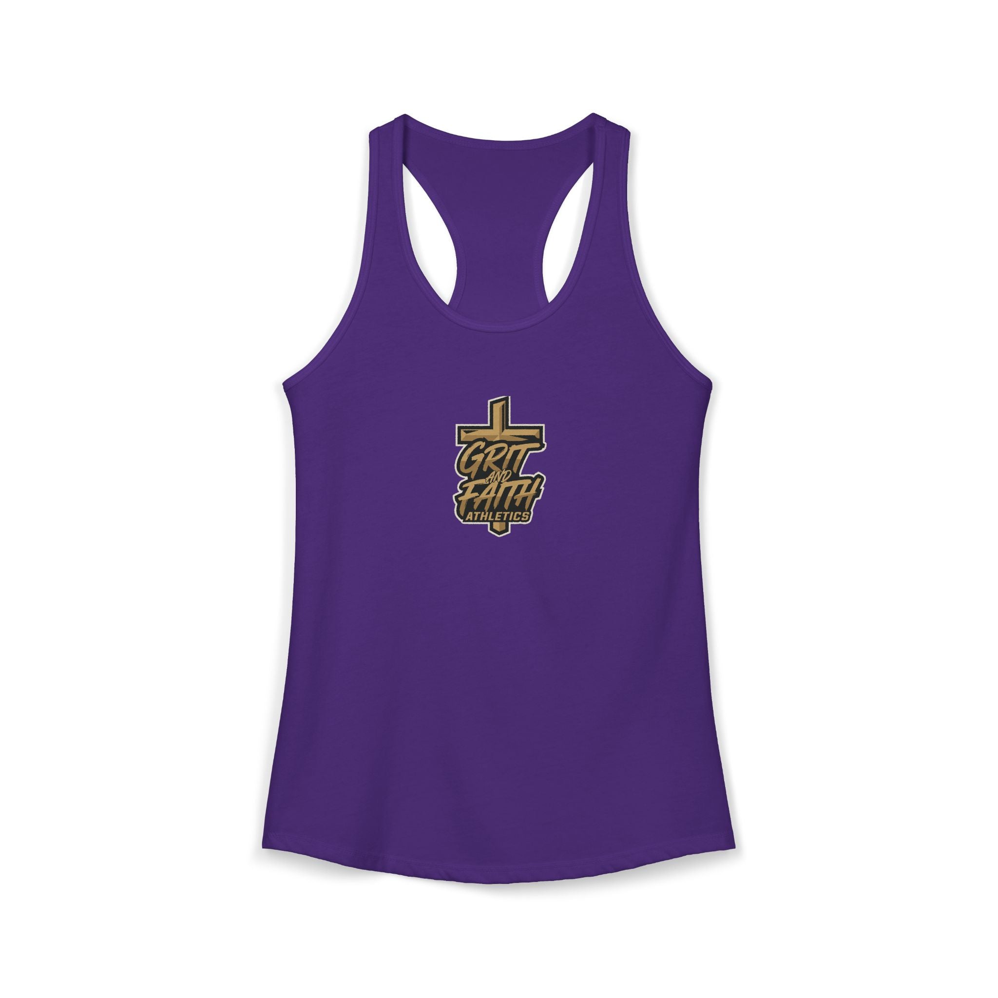 Grit and Faith - Women's Logo Racerback Tank