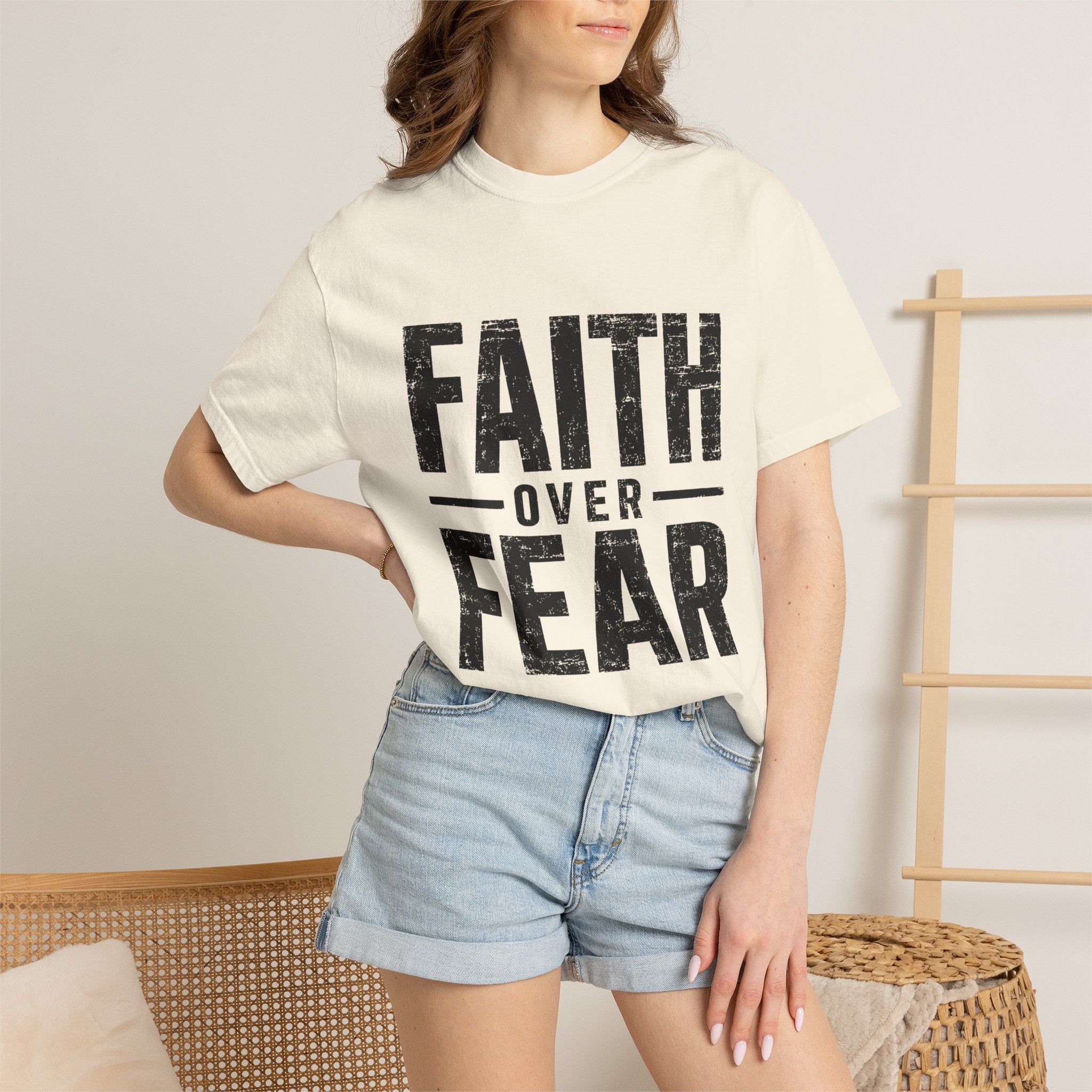 Grit and Faith T-Shirt — Faith Over Fear Tee