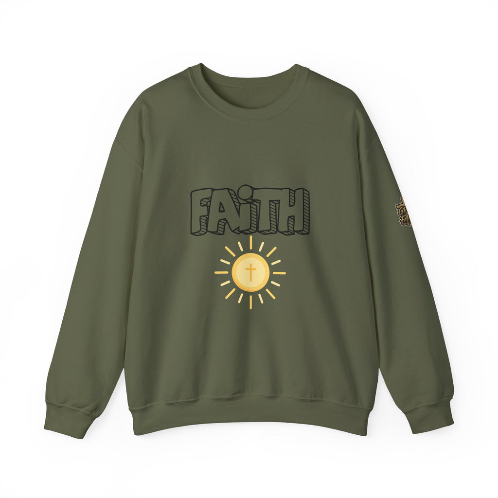 FAITH Bubble Sweatshirt | Christian faith pullover
